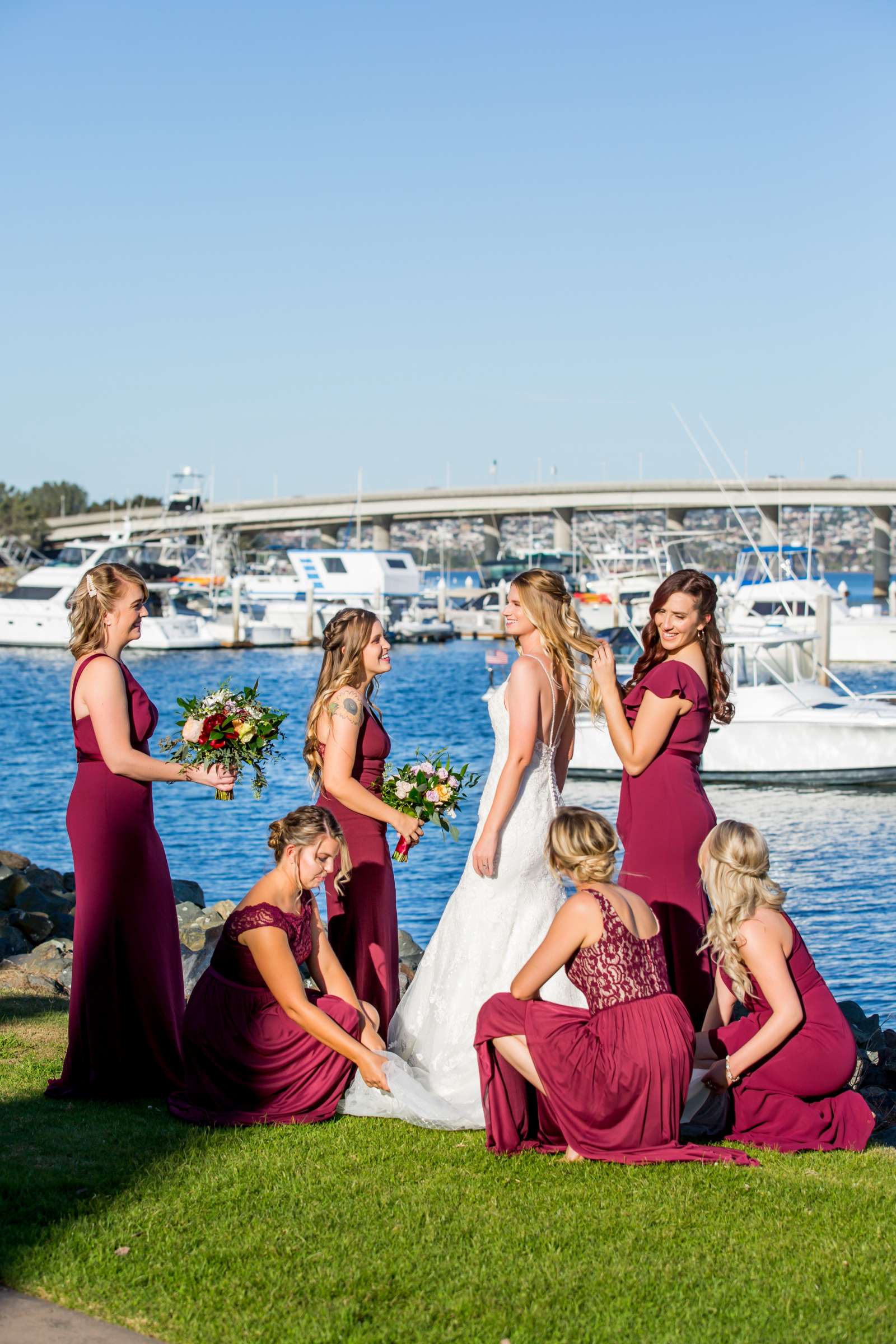 The Dana on Mission Bay Wedding coordinated by Gaslamp Floral, Emma and Jake Wedding Photo #51 by True Photography
