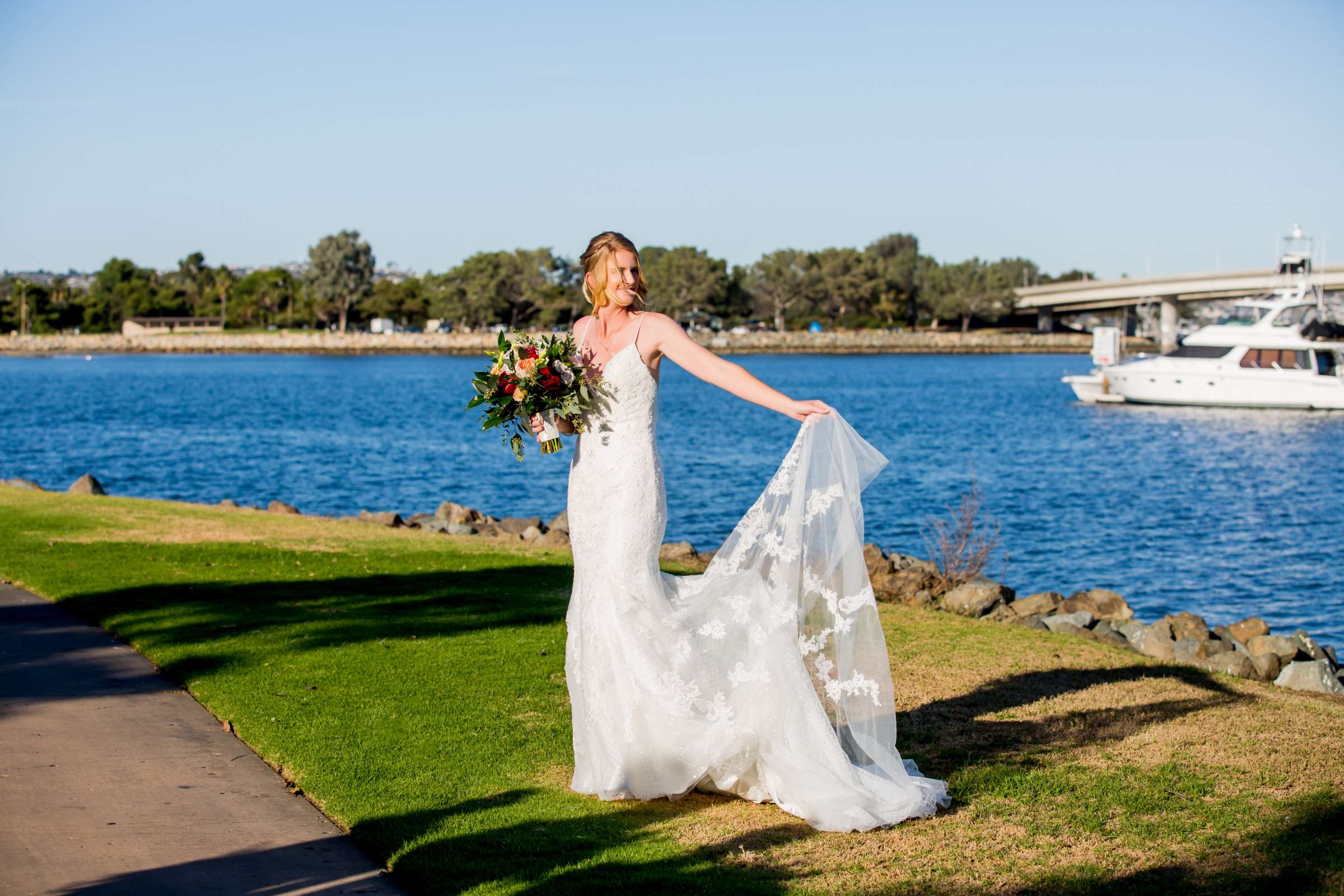 The Dana on Mission Bay Wedding coordinated by Gaslamp Floral, Emma and Jake Wedding Photo #100 by True Photography