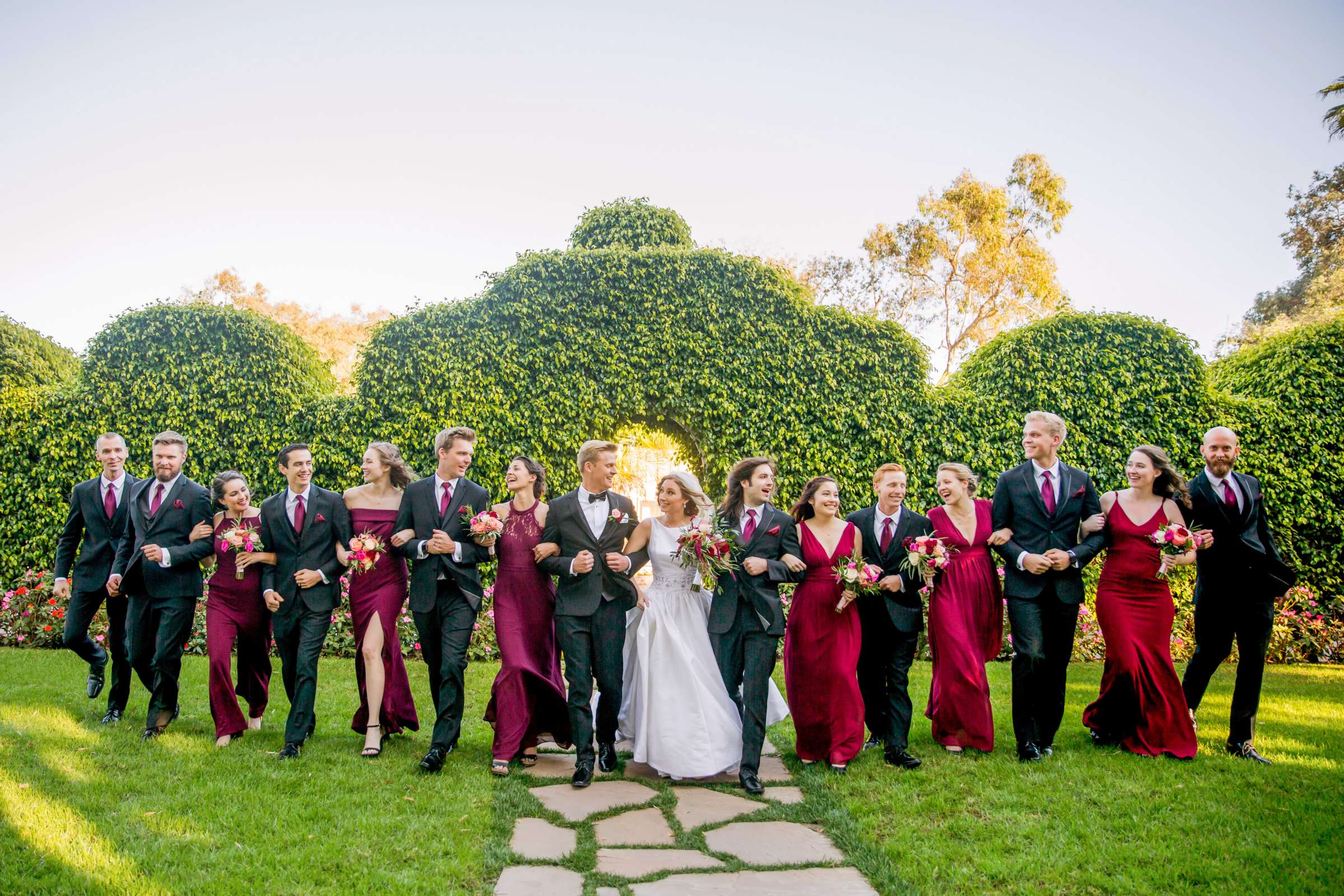 Bridal Party at Bahia Hotel Wedding coordinated by Breezy Day Weddings, Kaitlyn and Cody Wedding Photo #18 by True Photography