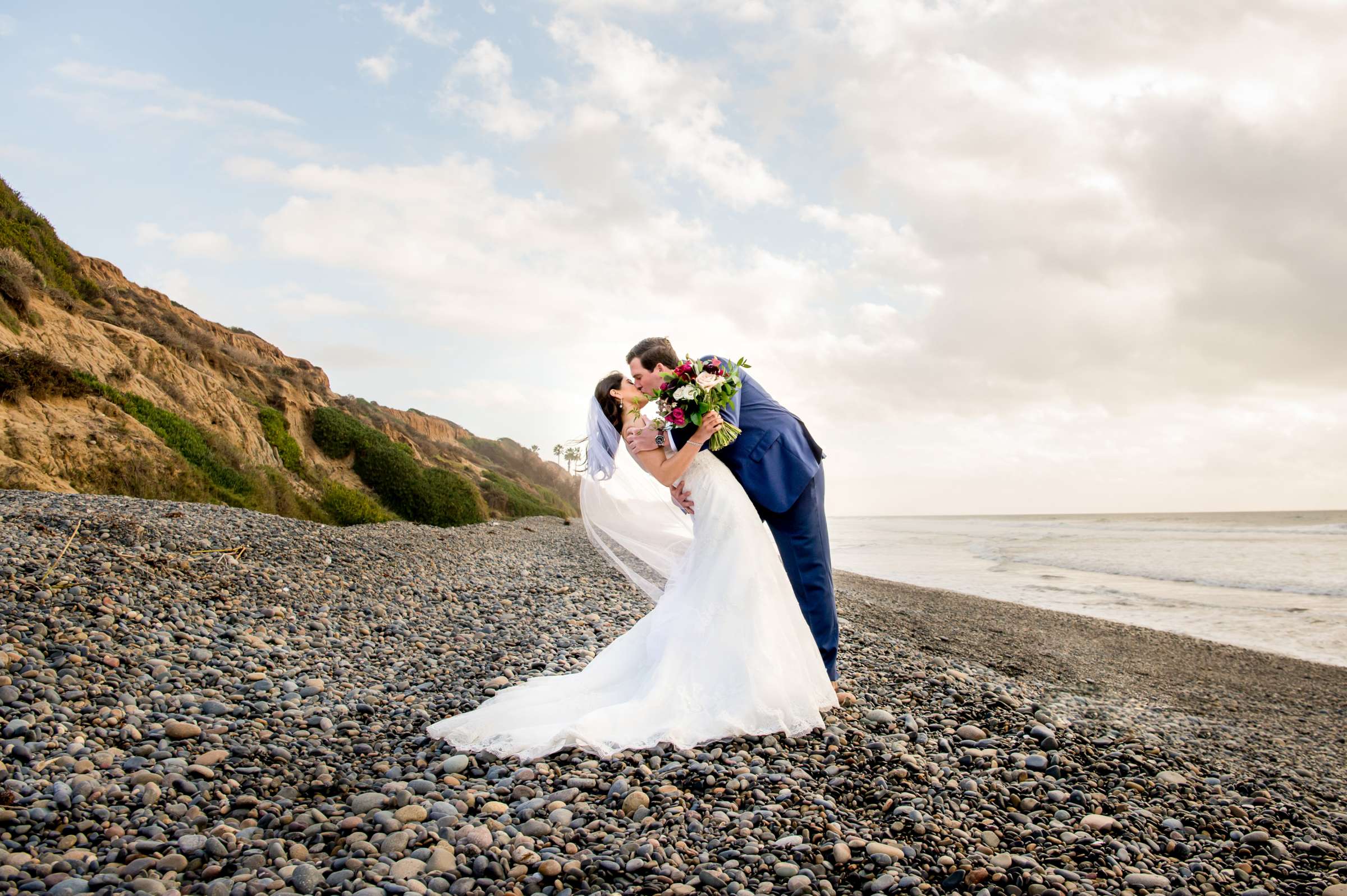 Cape Rey Carlsbad, A Hilton Resort Wedding coordinated by Holly Kalkin Weddings, Jasmine and Kyle Wedding Photo #2 by True Photography