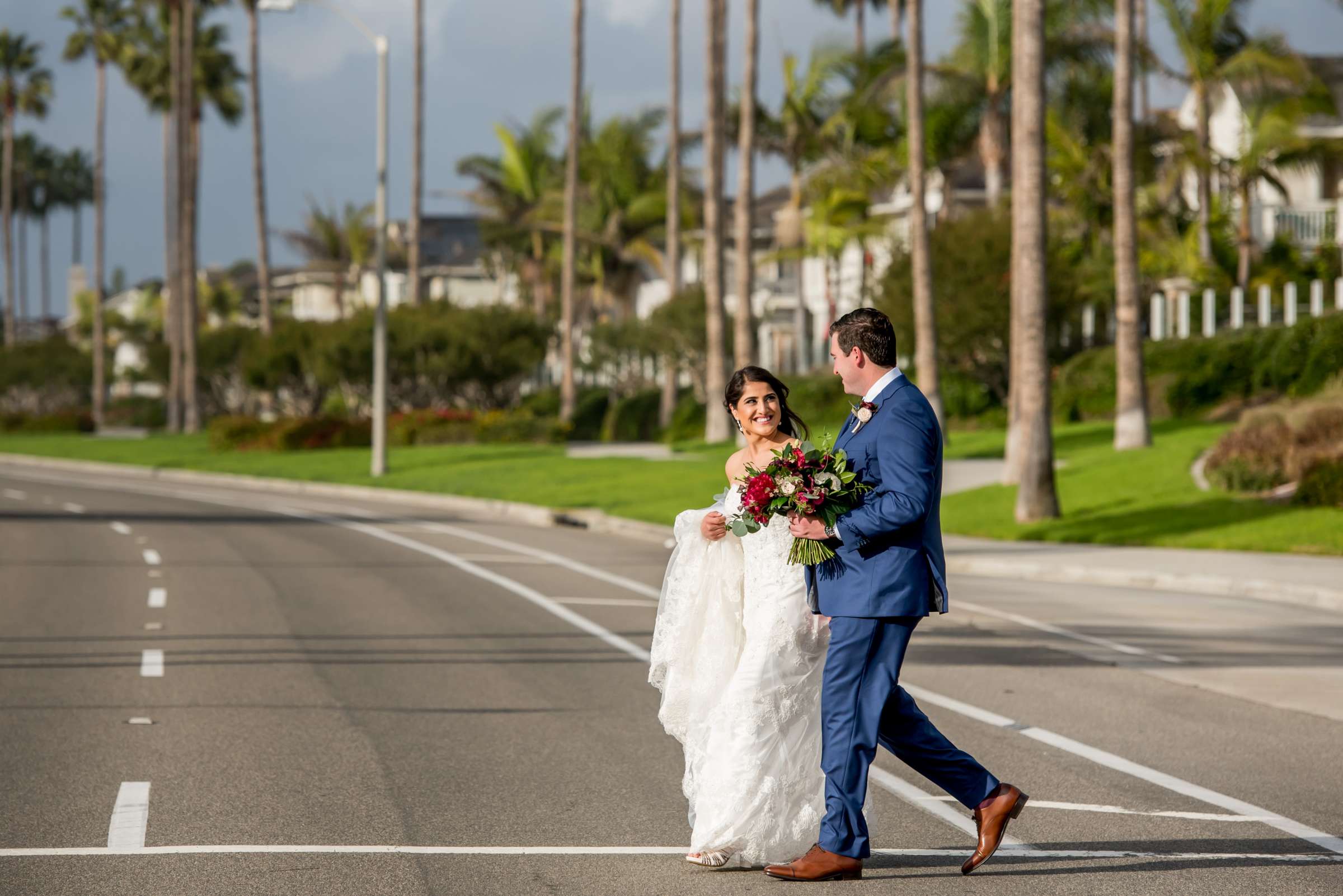 Cape Rey Carlsbad, A Hilton Resort Wedding coordinated by Holly Kalkin Weddings, Jasmine and Kyle Wedding Photo #22 by True Photography