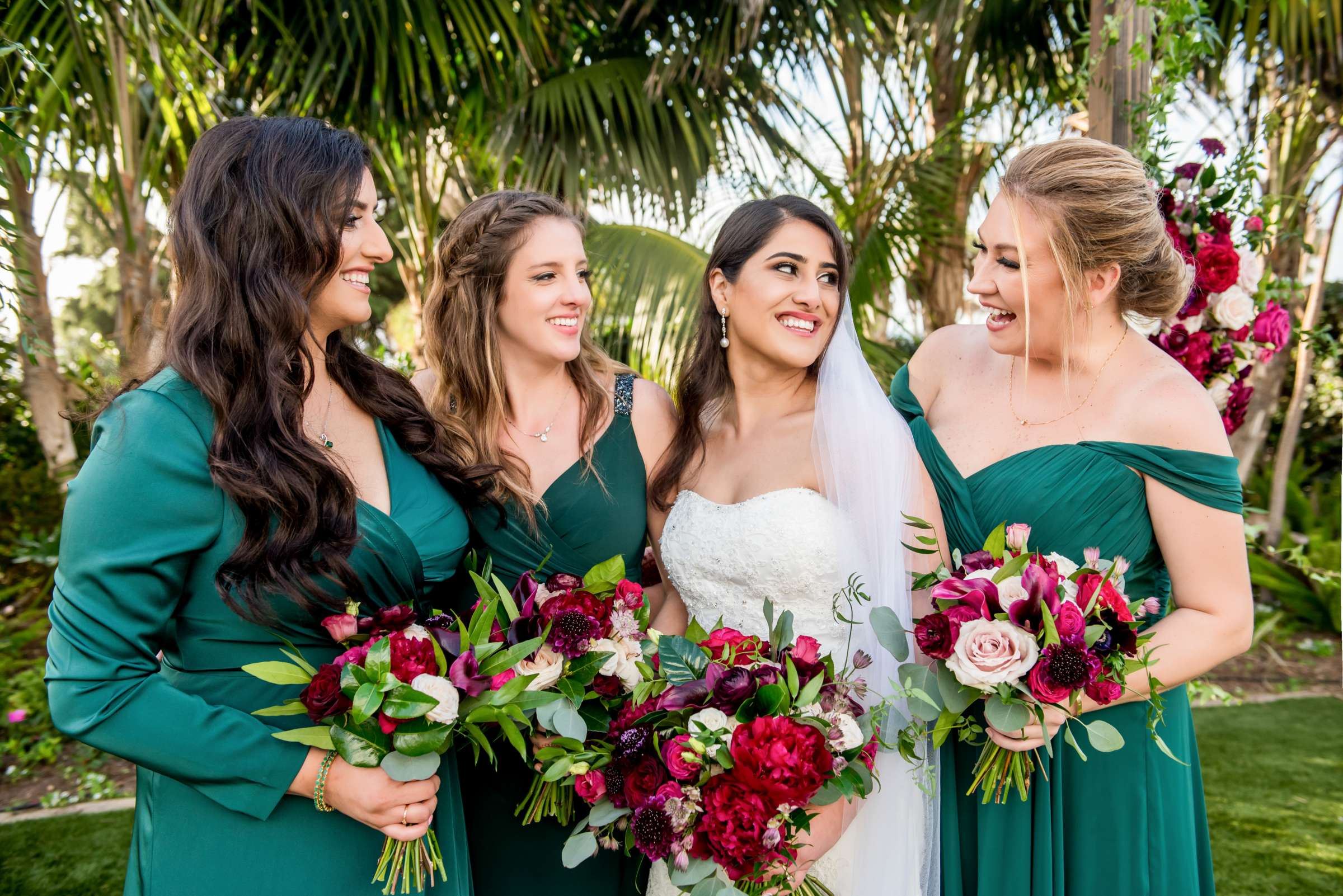 Cape Rey Carlsbad, A Hilton Resort Wedding coordinated by Holly Kalkin Weddings, Jasmine and Kyle Wedding Photo #31 by True Photography