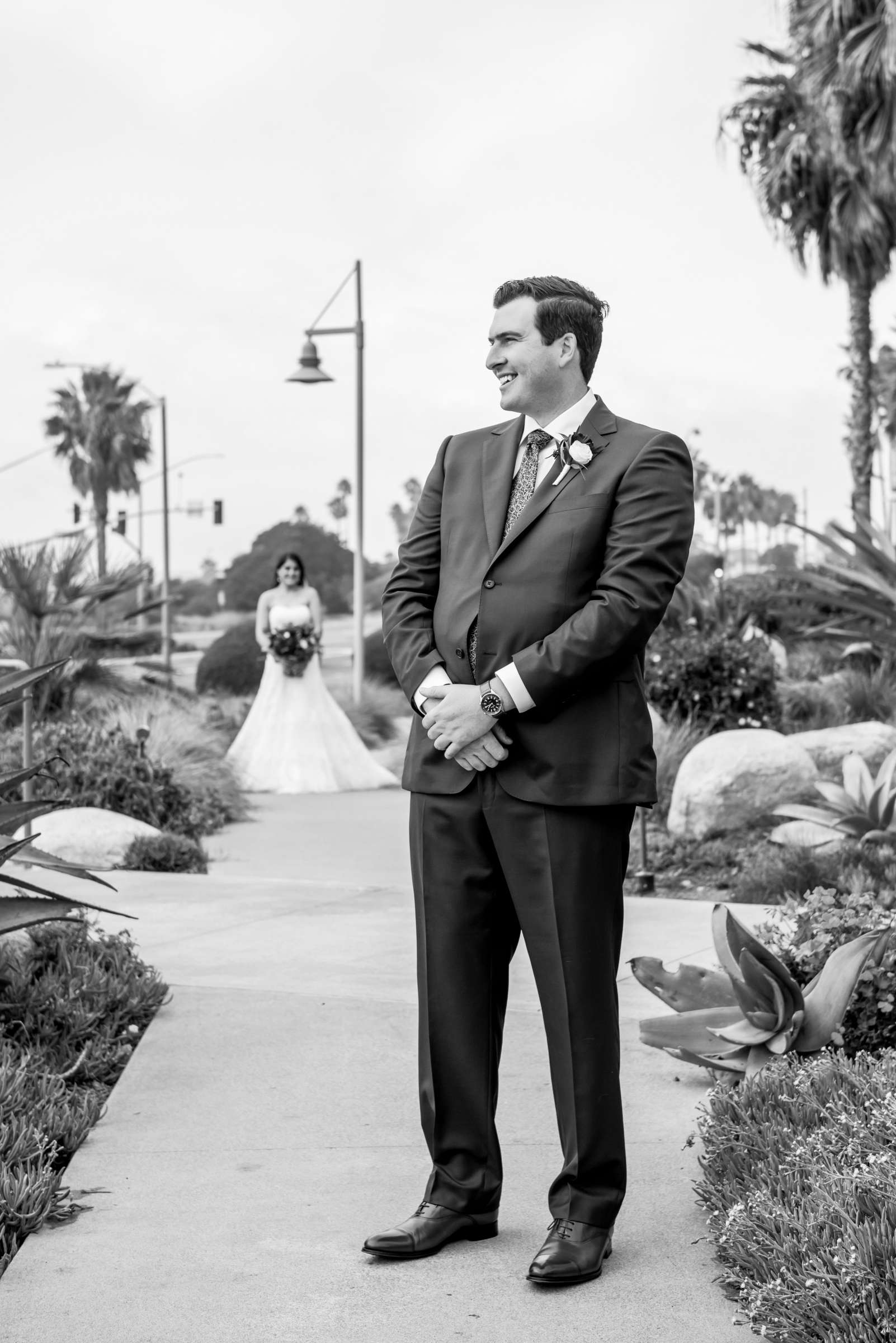 Cape Rey Carlsbad, A Hilton Resort Wedding coordinated by Holly Kalkin Weddings, Jasmine and Kyle Wedding Photo #64 by True Photography