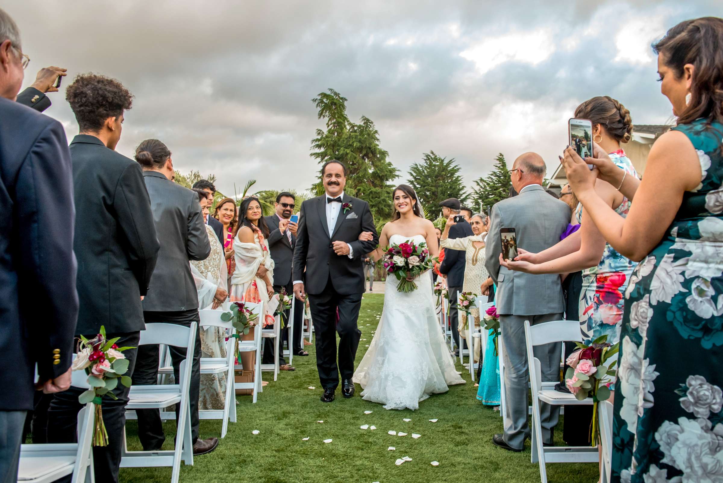 Cape Rey Carlsbad, A Hilton Resort Wedding coordinated by Holly Kalkin Weddings, Jasmine and Kyle Wedding Photo #77 by True Photography
