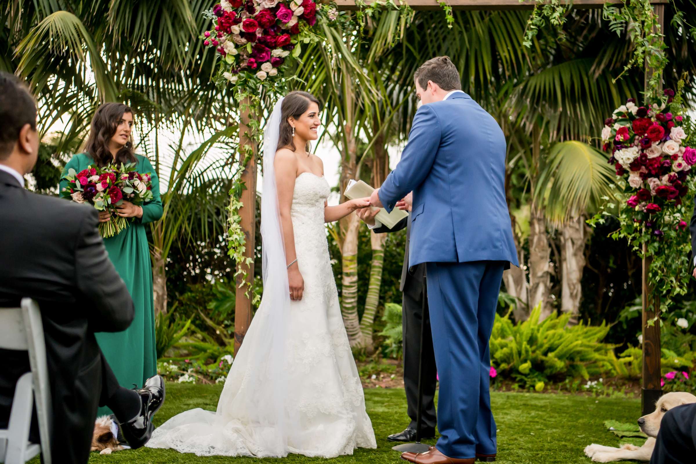 Cape Rey Carlsbad, A Hilton Resort Wedding coordinated by Holly Kalkin Weddings, Jasmine and Kyle Wedding Photo #97 by True Photography