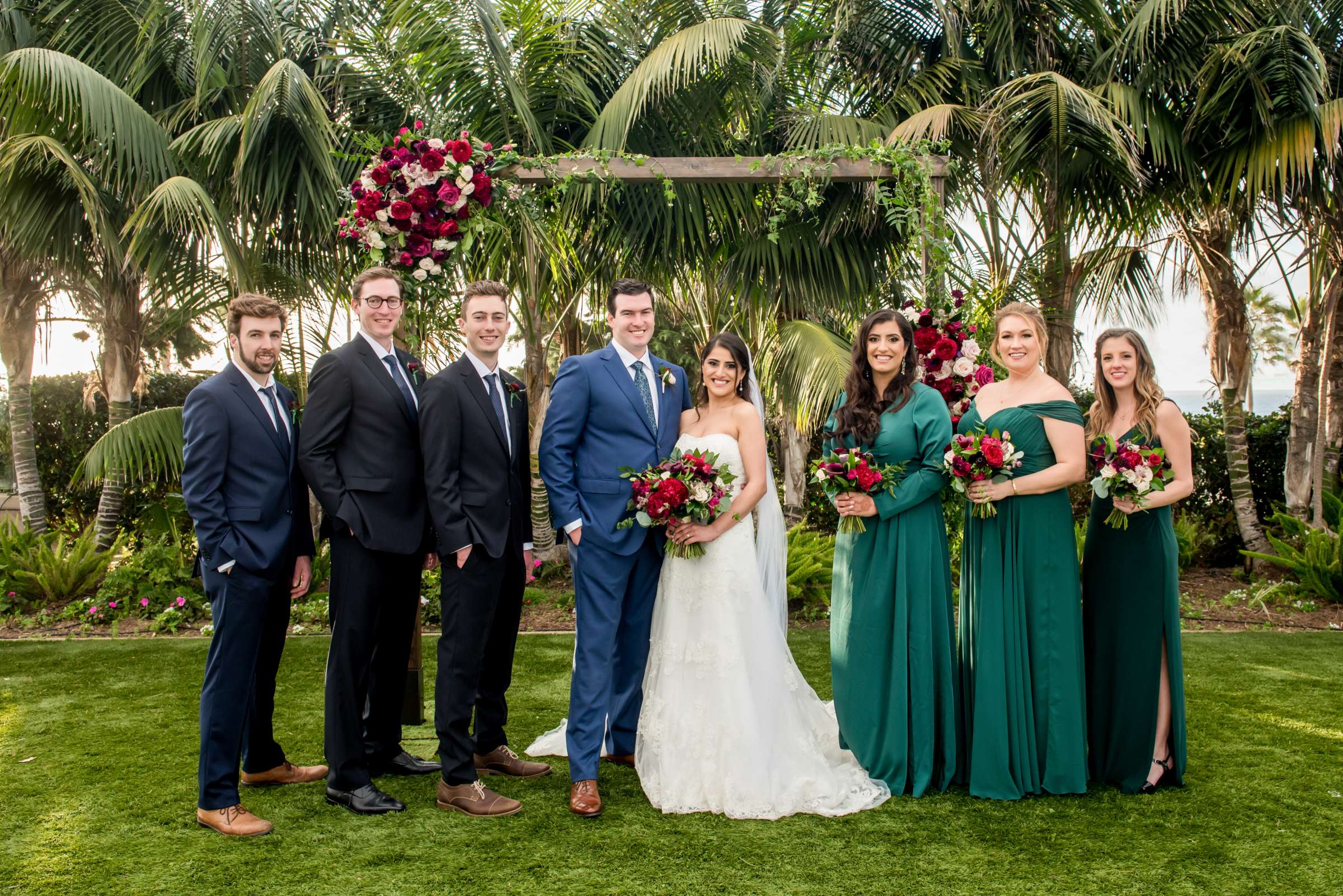 Cape Rey Carlsbad, A Hilton Resort Wedding coordinated by Holly Kalkin Weddings, Jasmine and Kyle Wedding Photo #105 by True Photography