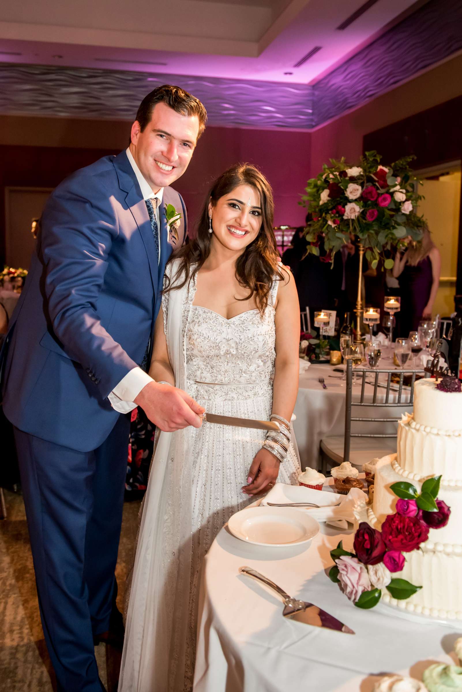 Cape Rey Carlsbad, A Hilton Resort Wedding coordinated by Holly Kalkin Weddings, Jasmine and Kyle Wedding Photo #153 by True Photography