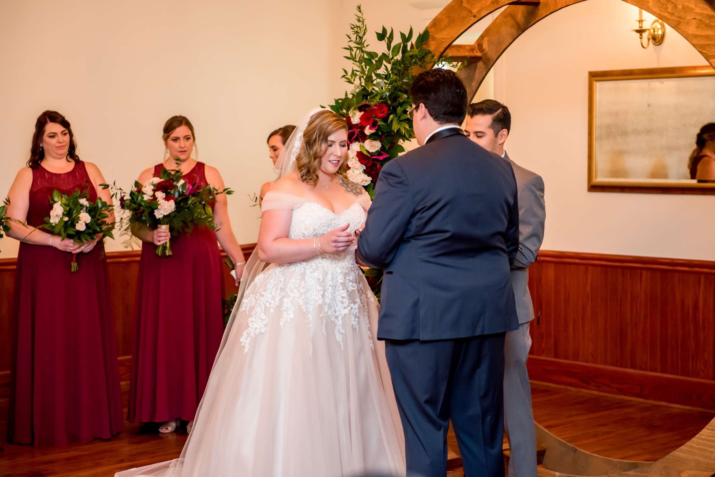 Green Dragon Tavern and Museum Wedding coordinated by Events Inspired SD, Glory and Gino Wedding Photo #597193 by True Photography