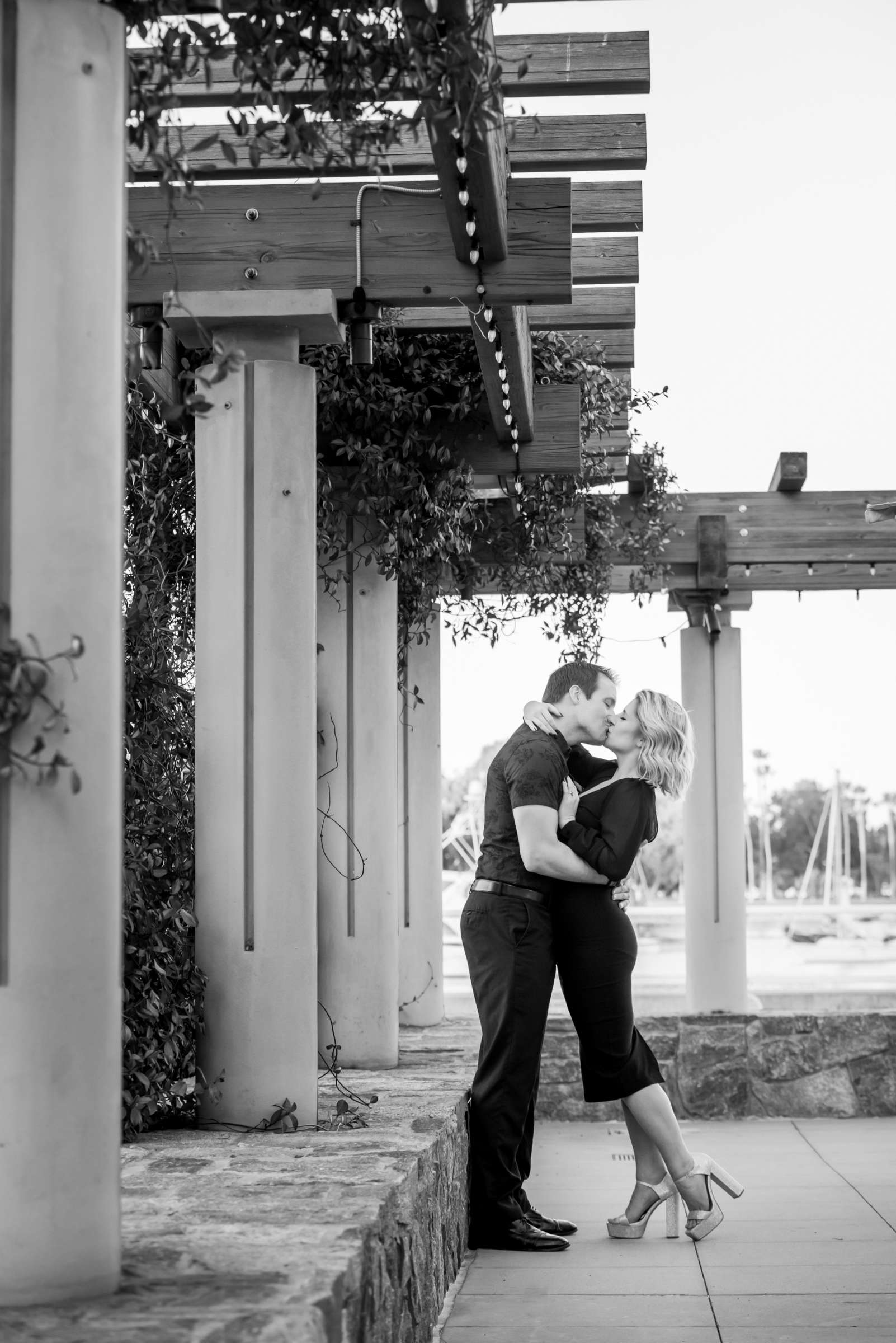 Coronado Community Center Engagement, Kylie and Tim Engagement Photo #6 by True Photography