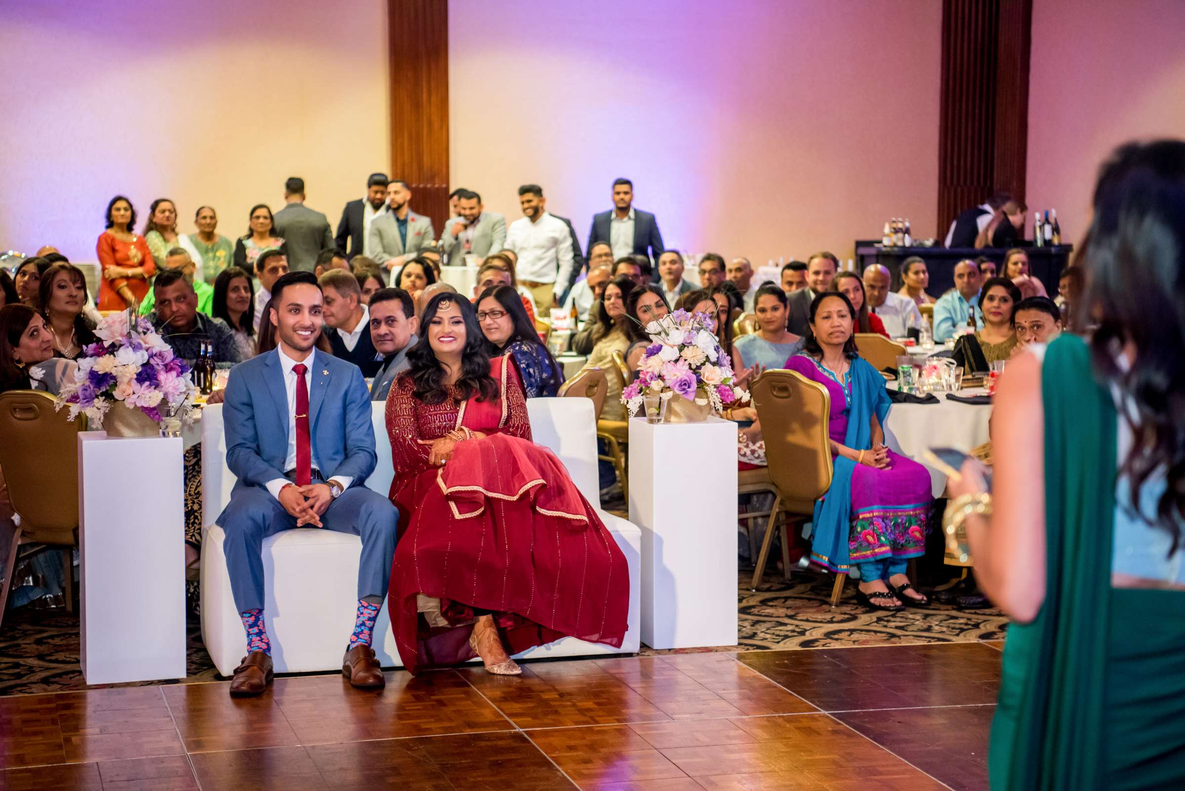 Coronado Community Center Wedding coordinated by The Best Wedding For You, Krishna and Nathan Wedding Photo #602323 by True Photography