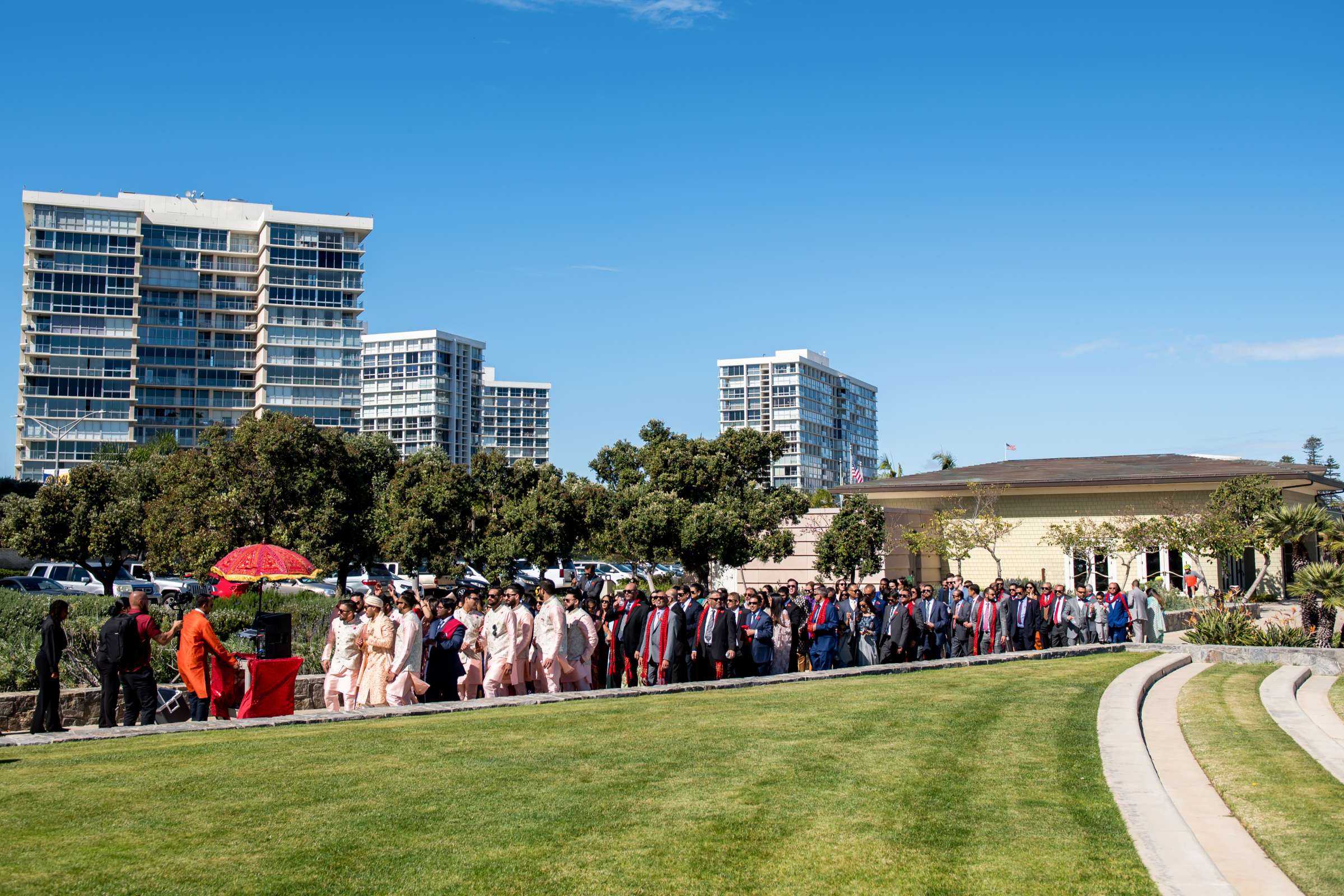 Coronado Community Center Wedding coordinated by The Best Wedding For You, Krishna and Nathan Wedding Photo #75 by True Photography