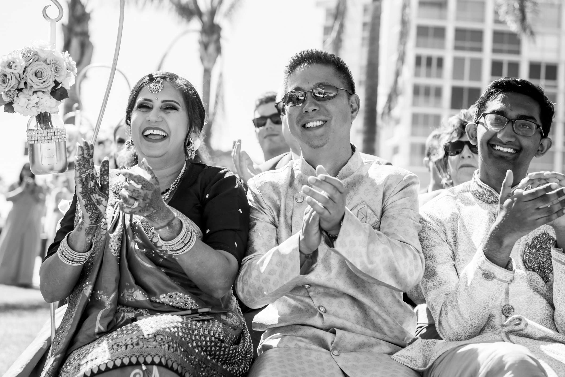 Coronado Community Center Wedding coordinated by The Best Wedding For You, Krishna and Nathan Wedding Photo #147 by True Photography