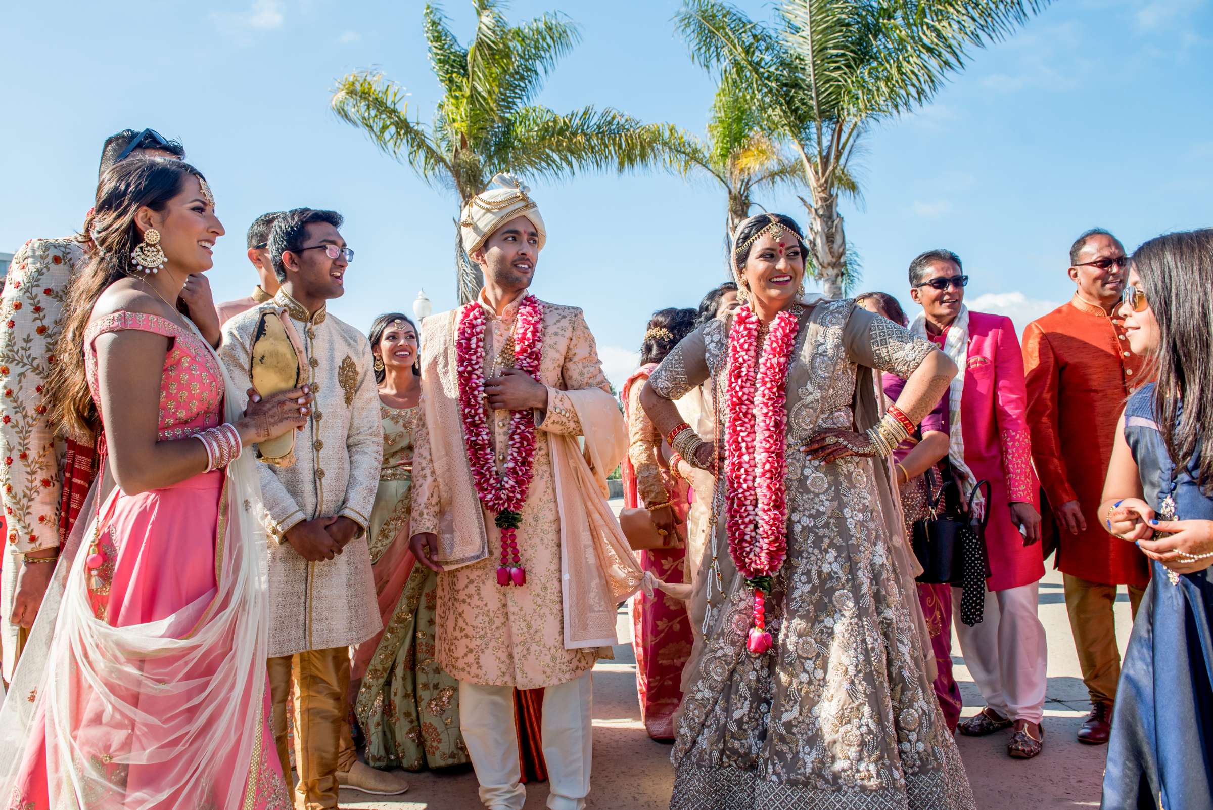Coronado Community Center Wedding coordinated by The Best Wedding For You, Krishna and Nathan Wedding Photo #183 by True Photography