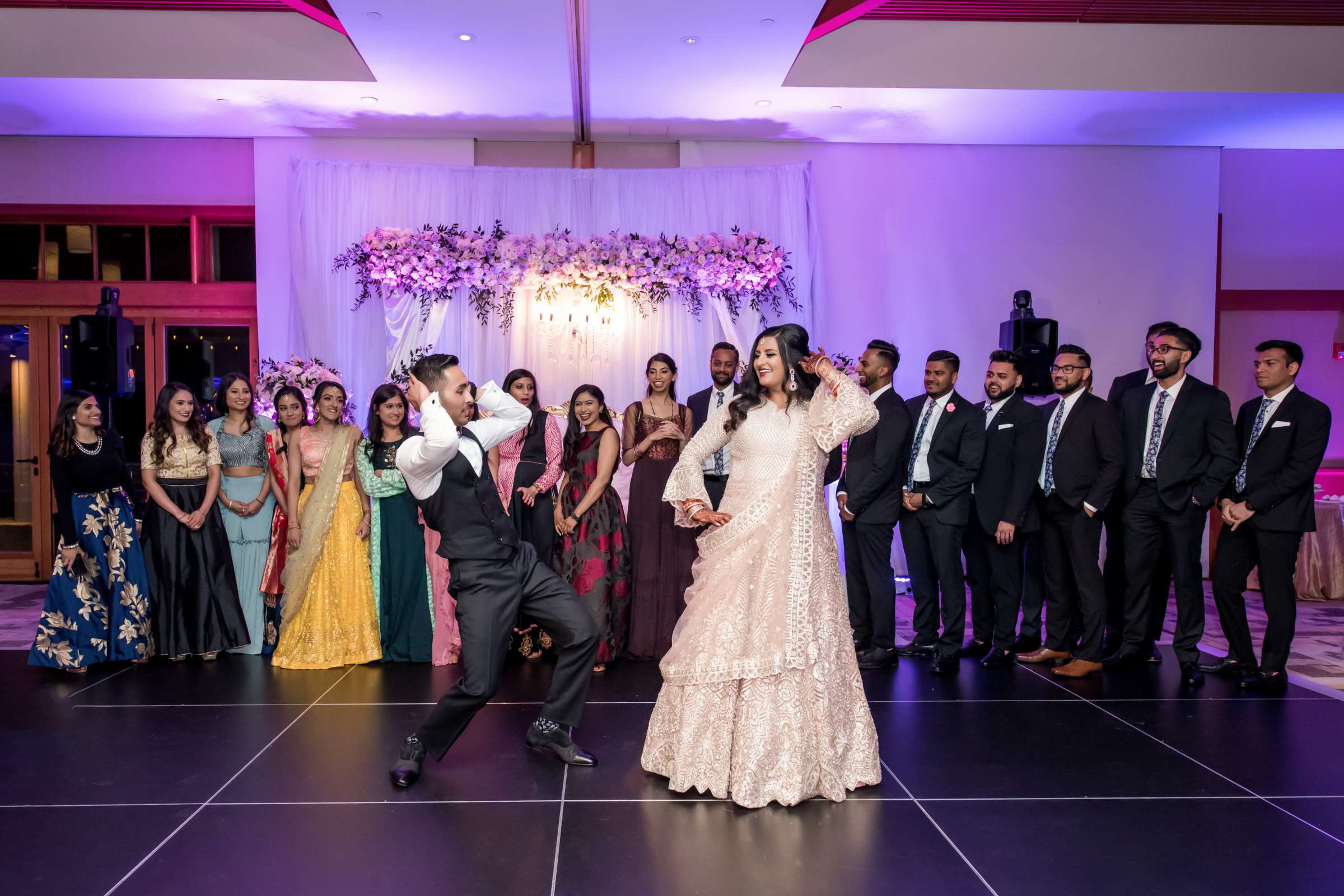 Coronado Community Center Wedding coordinated by The Best Wedding For You, Krishna and Nathan Wedding Photo #198 by True Photography