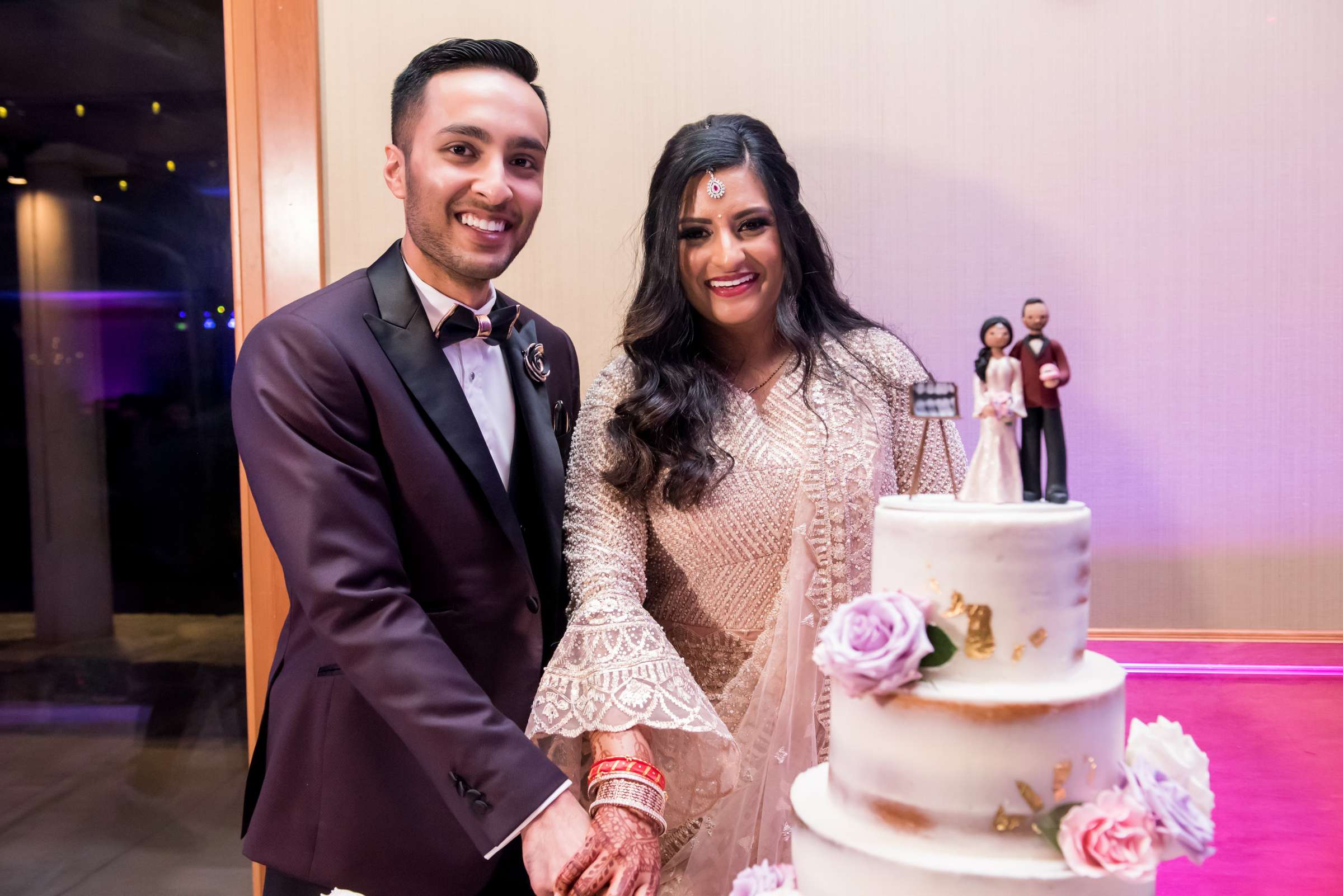 Coronado Community Center Wedding coordinated by The Best Wedding For You, Krishna and Nathan Wedding Photo #206 by True Photography