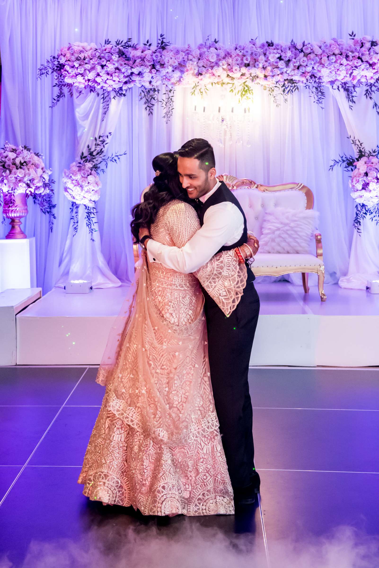 Coronado Community Center Wedding coordinated by The Best Wedding For You, Krishna and Nathan Wedding Photo #215 by True Photography