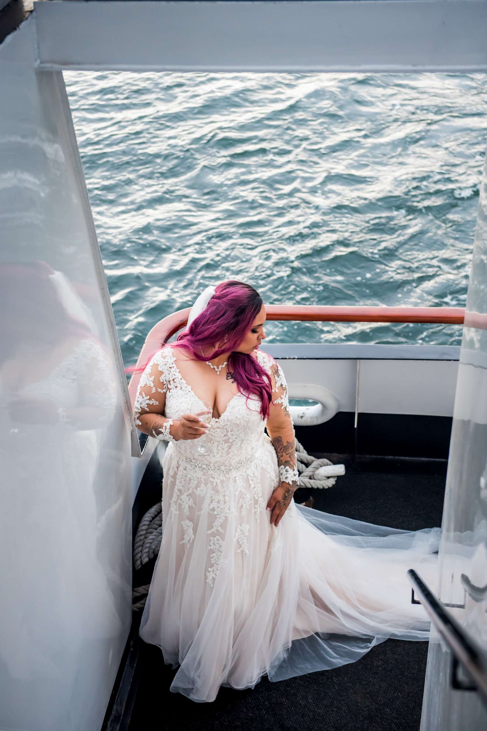 Flagship Cruises and Events Wedding, Danielle and Sylvester Wedding Photo #606036 by True Photography