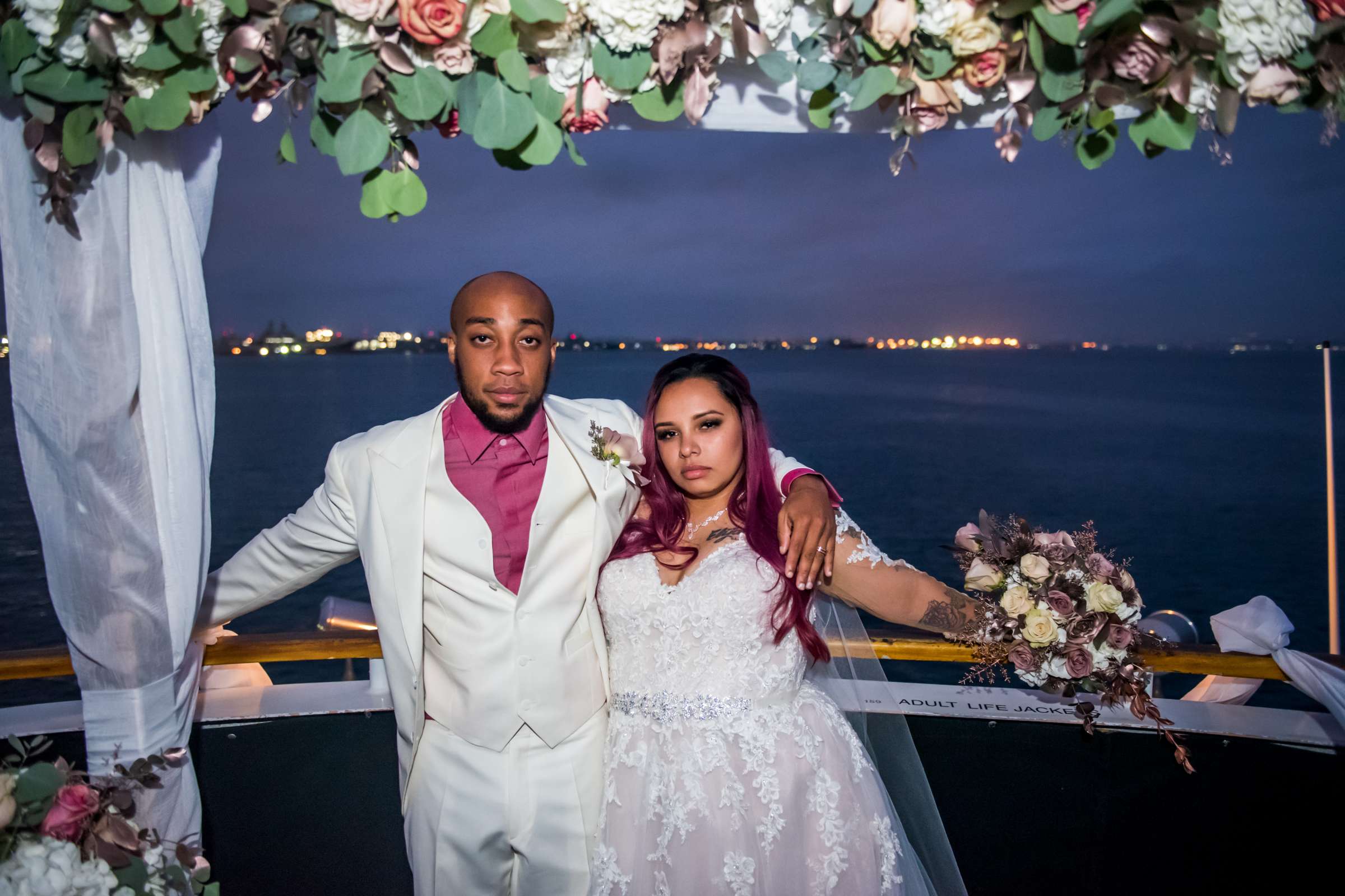 Flagship Cruises and Events Wedding, Danielle and Sylvester Wedding Photo #606060 by True Photography