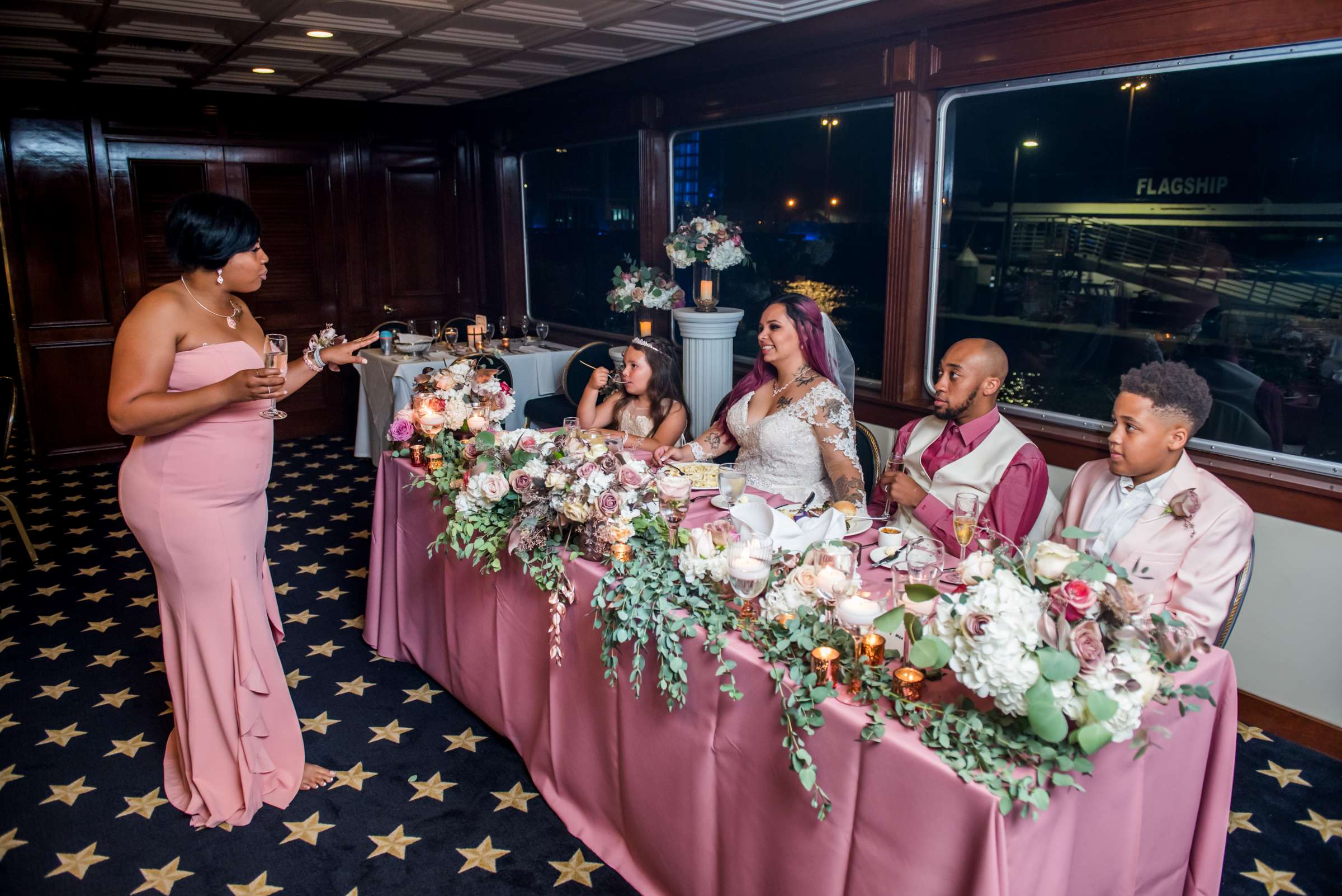 Flagship Cruises and Events Wedding, Danielle and Sylvester Wedding Photo #606074 by True Photography