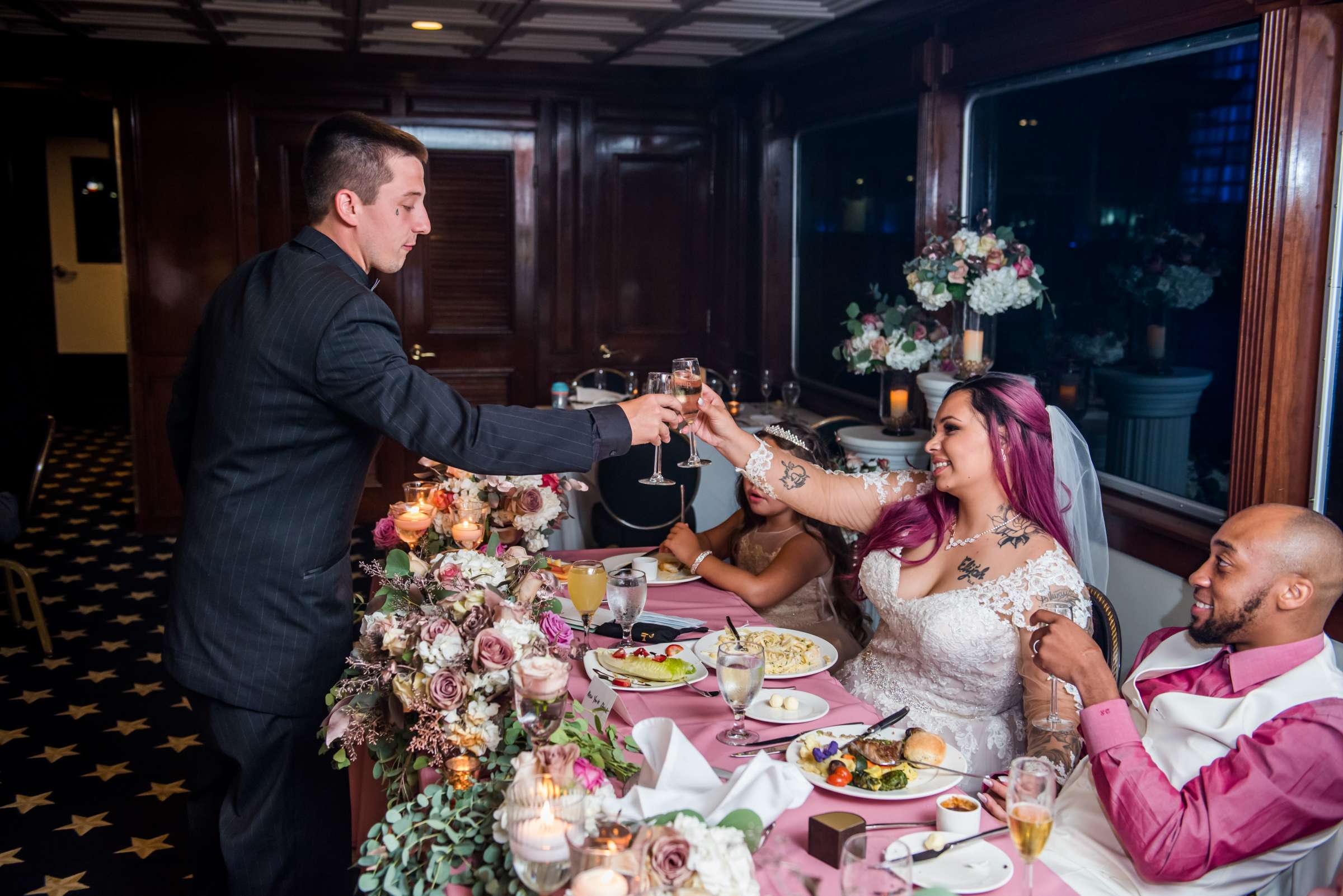 Flagship Cruises and Events Wedding, Danielle and Sylvester Wedding Photo #606075 by True Photography