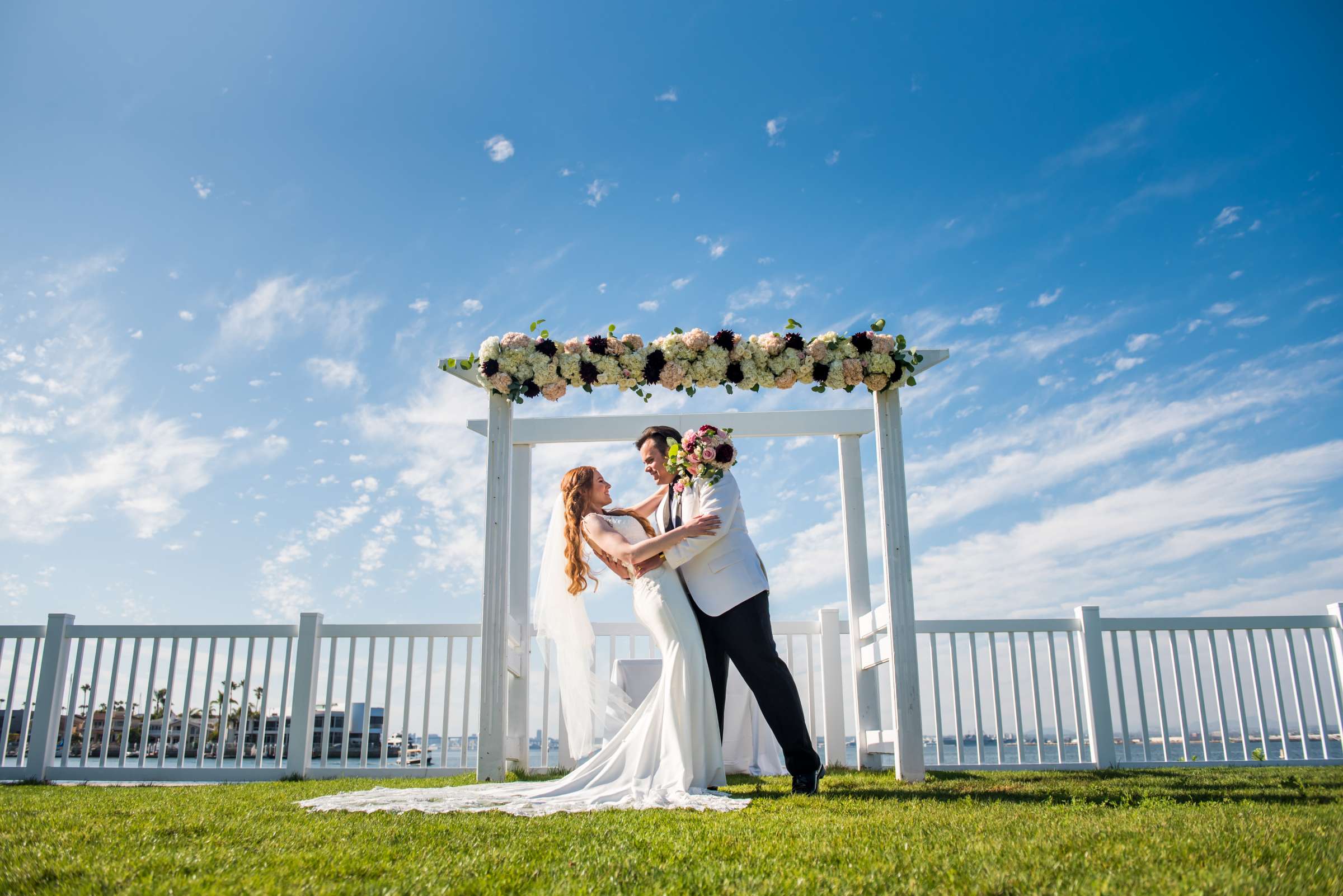 Coronado Cays Yacht Club Wedding coordinated by Selina Rose Weddings & Events, Jessica and Brandon Wedding Photo #606358 by True Photography
