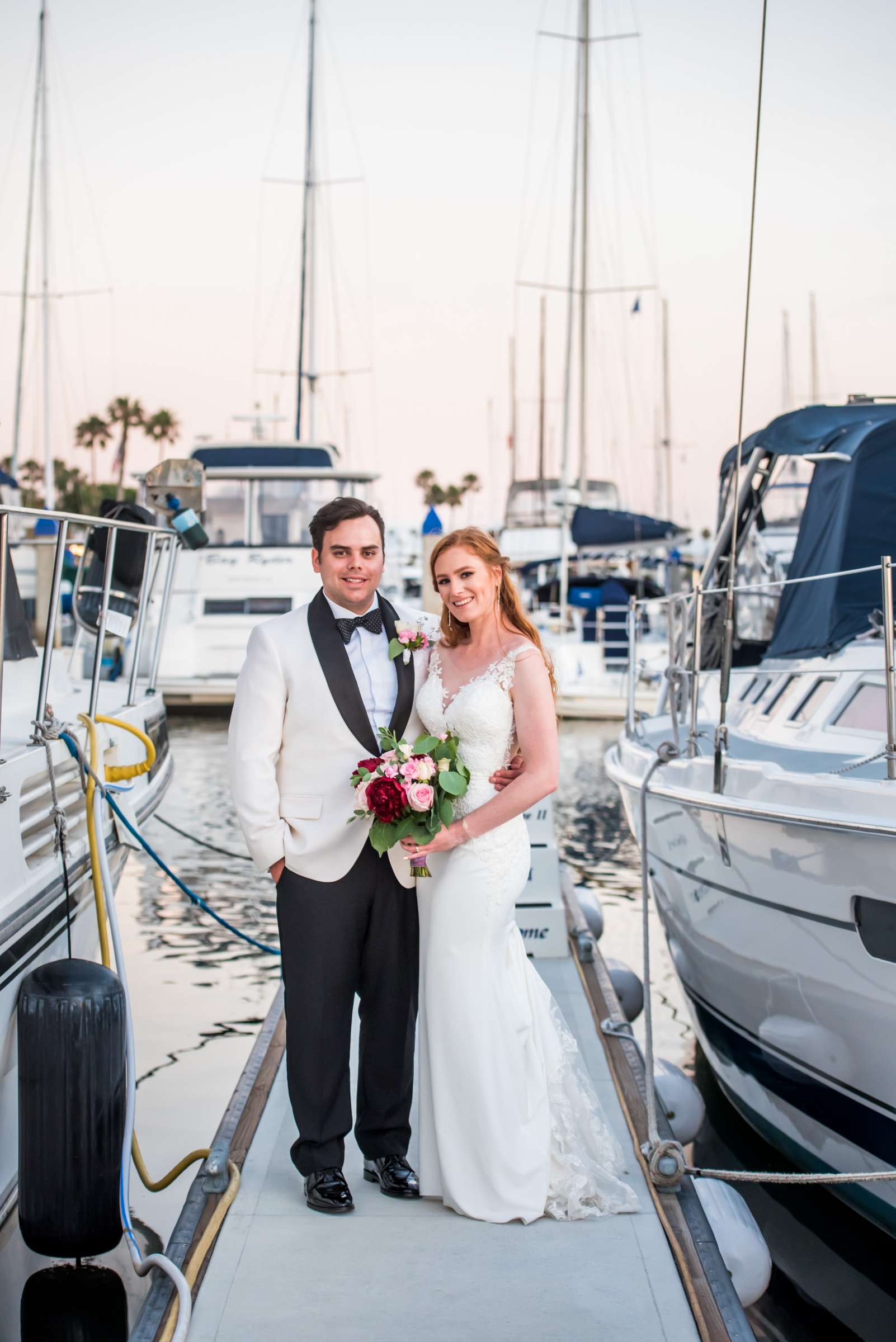 Coronado Cays Yacht Club Wedding coordinated by Selina Rose Weddings & Events, Jessica and Brandon Wedding Photo #606379 by True Photography