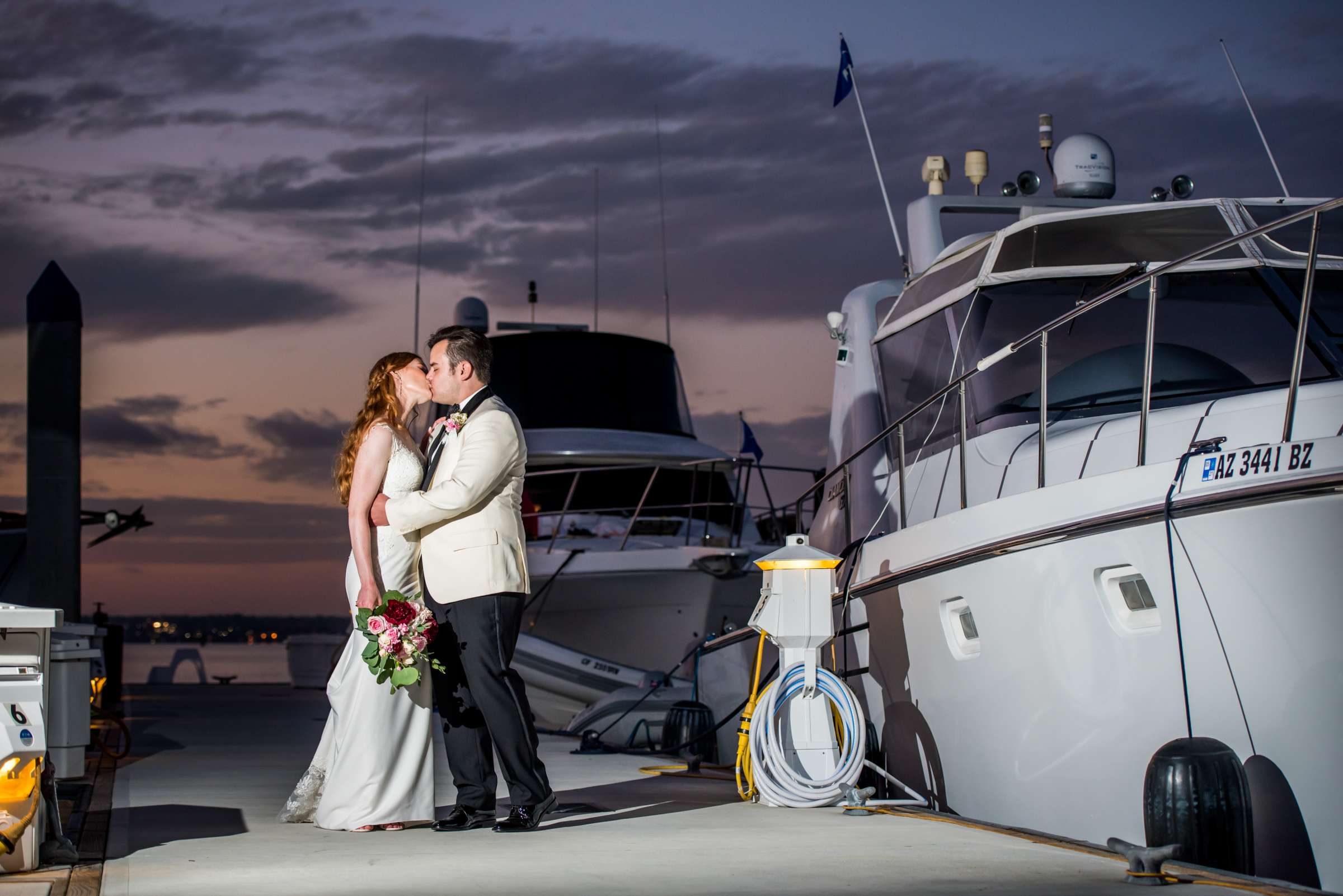 Coronado Cays Yacht Club Wedding coordinated by Selina Rose Weddings & Events, Jessica and Brandon Wedding Photo #606383 by True Photography