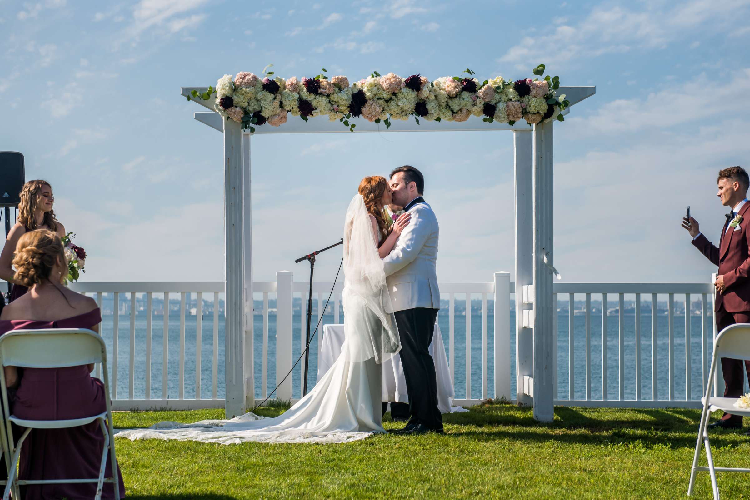Coronado Cays Yacht Club Wedding coordinated by Selina Rose Weddings & Events, Jessica and Brandon Wedding Photo #606426 by True Photography