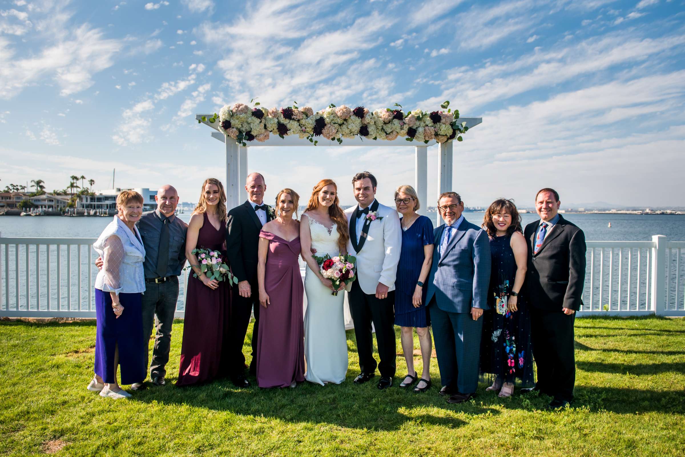 Coronado Cays Yacht Club Wedding coordinated by Selina Rose Weddings & Events, Jessica and Brandon Wedding Photo #606430 by True Photography