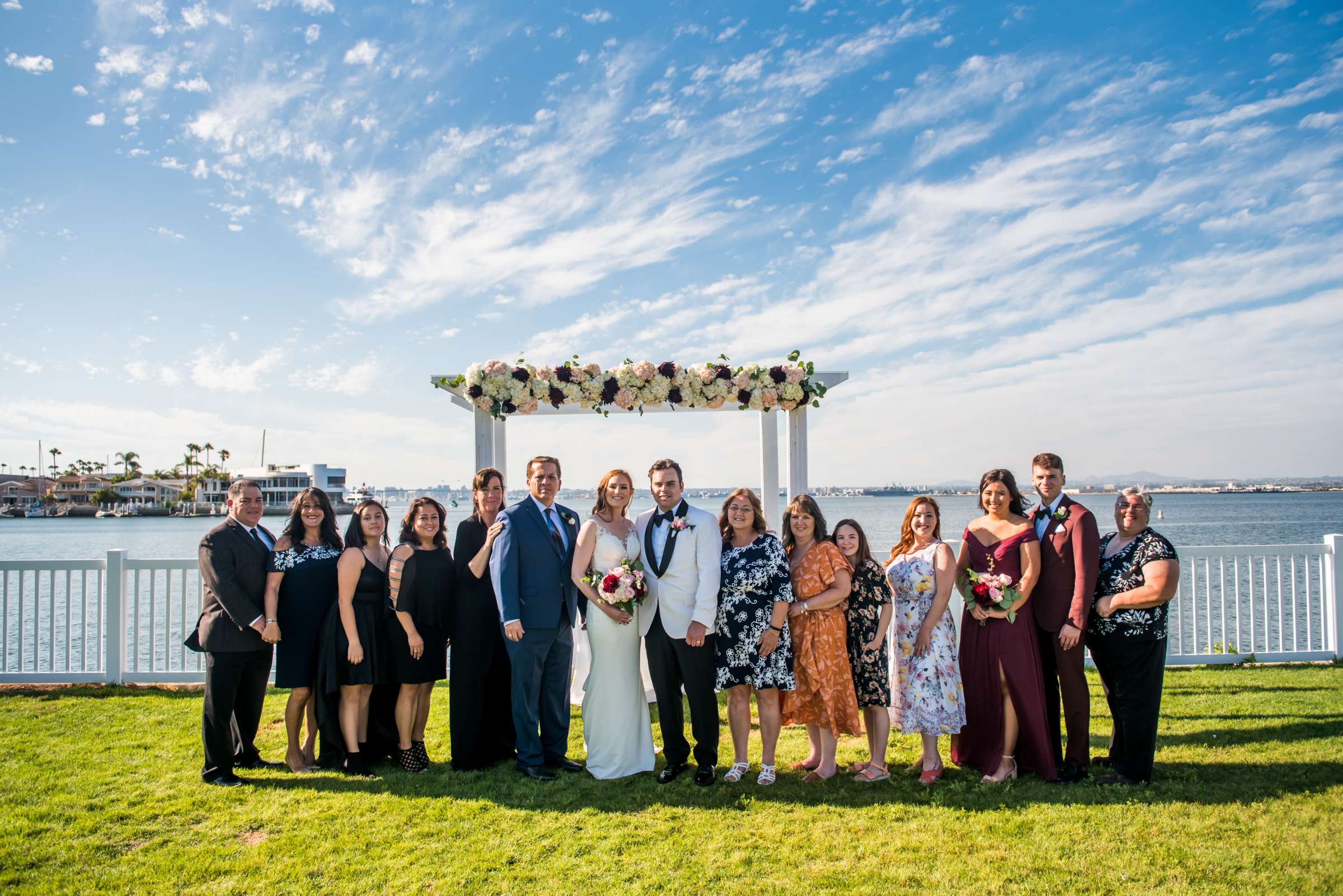 Coronado Cays Yacht Club Wedding coordinated by Selina Rose Weddings & Events, Jessica and Brandon Wedding Photo #606436 by True Photography