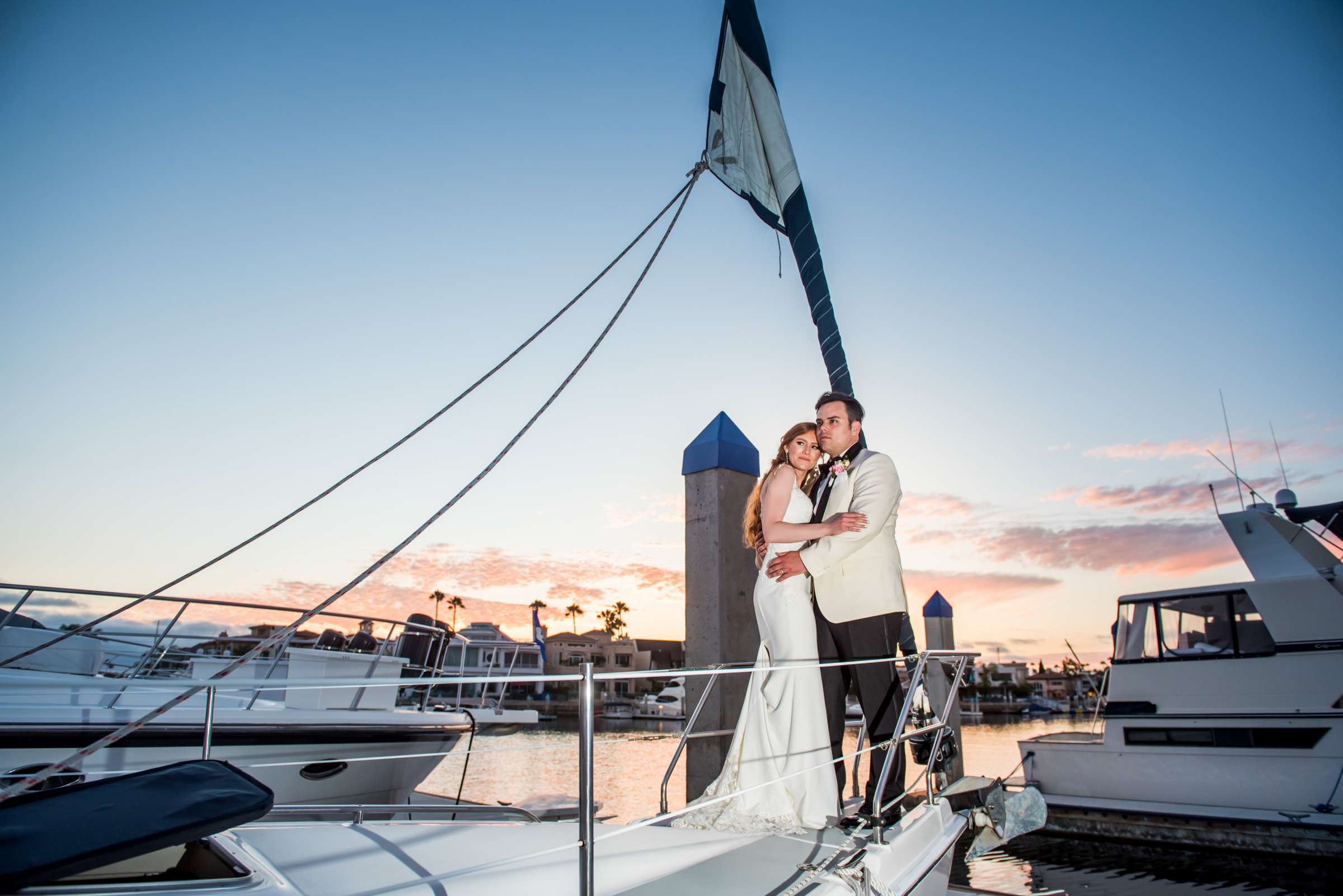Coronado Cays Yacht Club Wedding coordinated by Selina Rose Weddings & Events, Jessica and Brandon Wedding Photo #606441 by True Photography