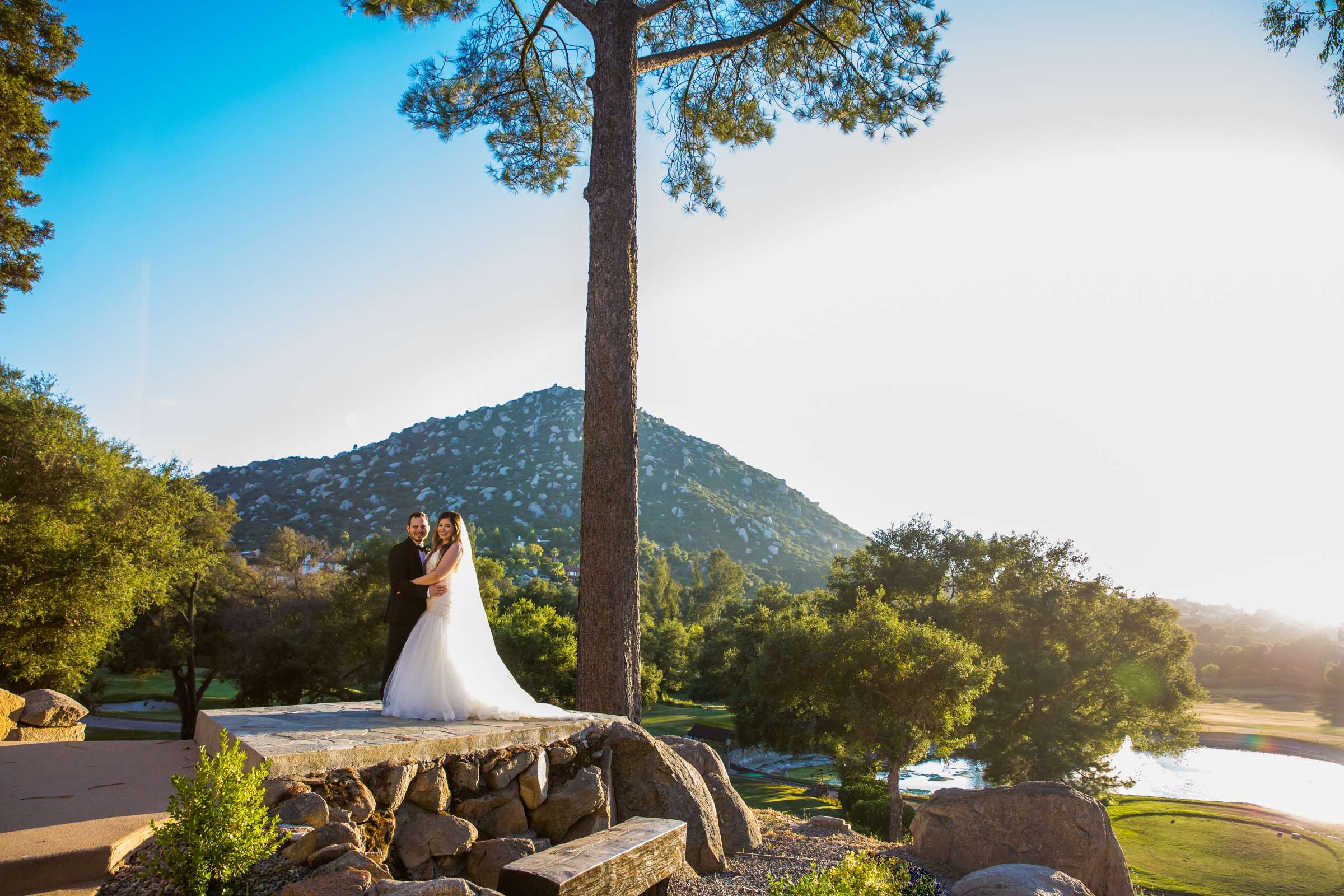 Mt Woodson Castle Wedding, Juliana and Brian Wedding Photo #2 by True Photography