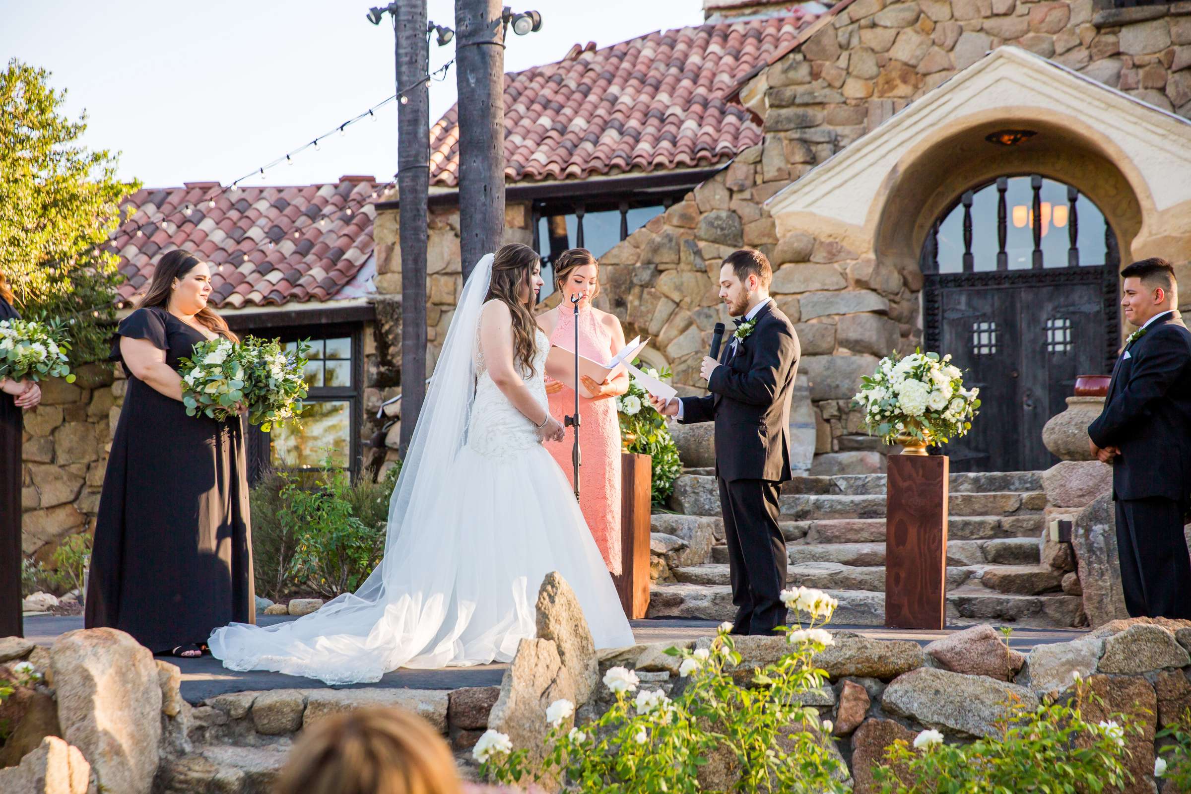 Mt Woodson Castle Wedding, Juliana and Brian Wedding Photo #74 by True Photography