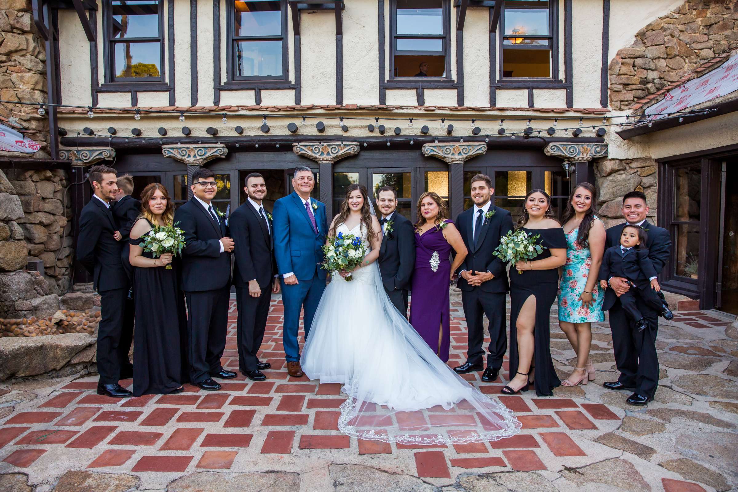 Mt Woodson Castle Wedding, Juliana and Brian Wedding Photo #84 by True Photography