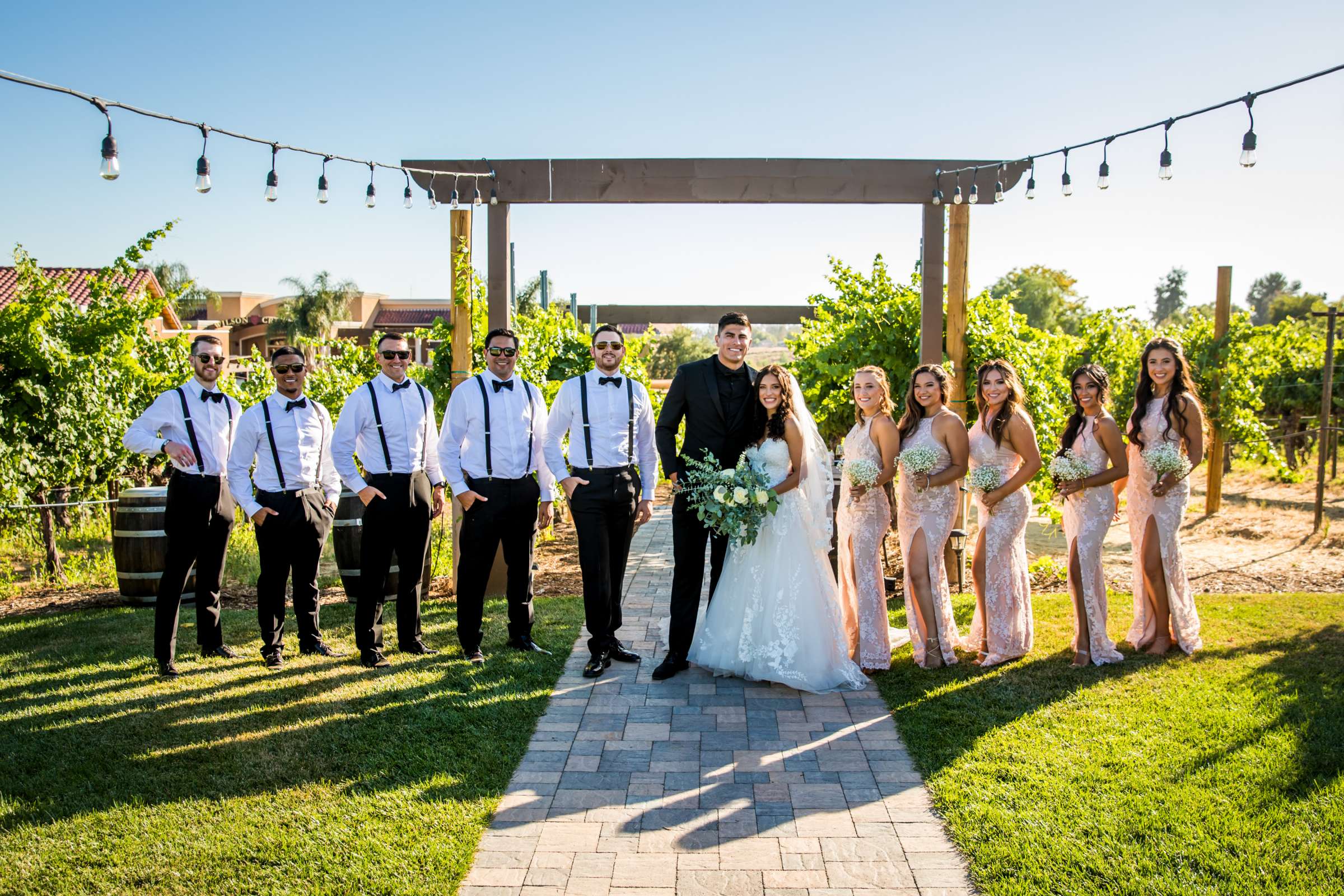 Wilson Creek Winery Wedding coordinated by Grace and Gold Events, Kaylina and Kylie Wedding Photo #115 by True Photography