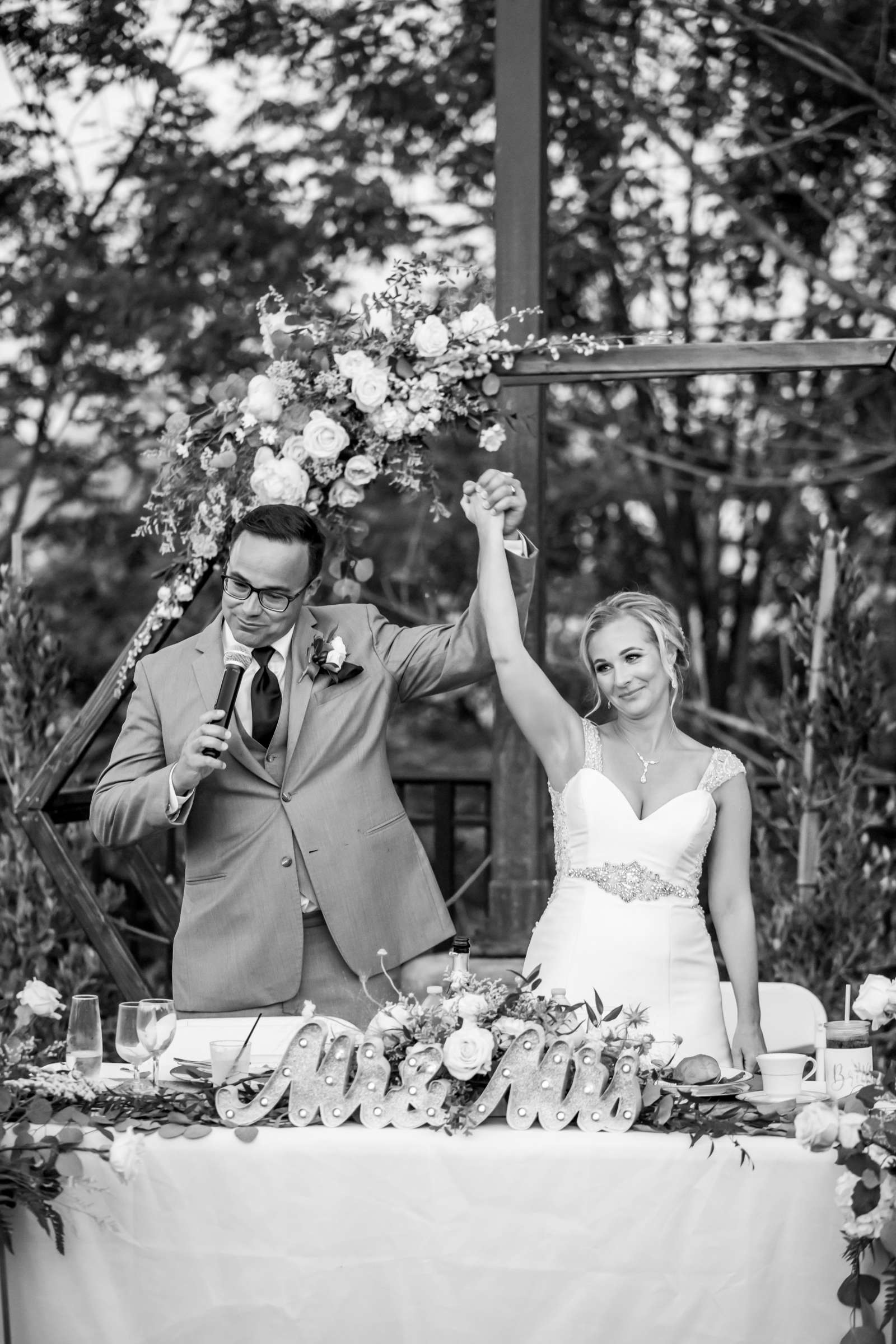 Vista Optimist Club Wedding, Stacy and Malcolm Wedding Photo #133 by True Photography