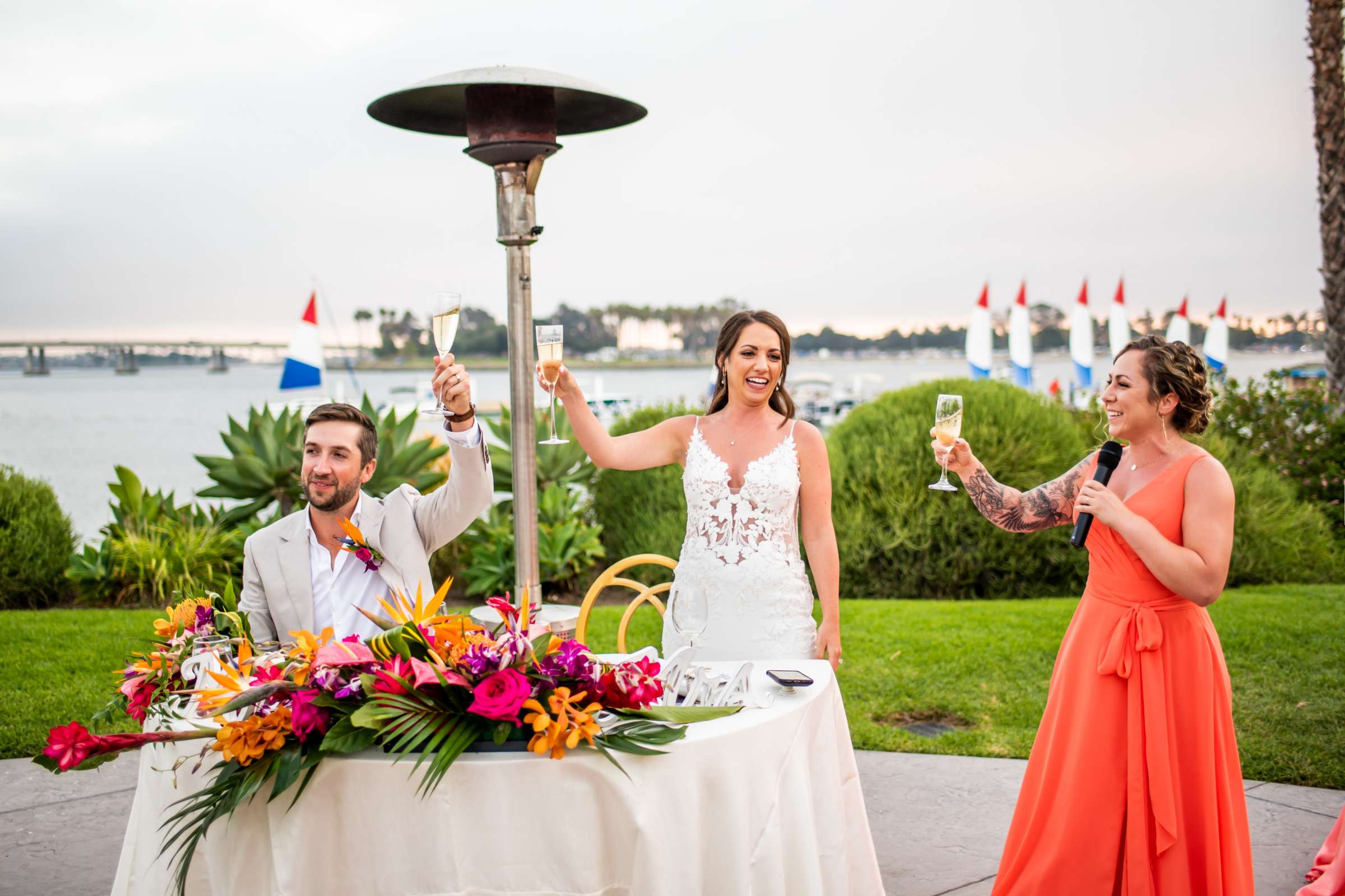 Paradise Point Wedding coordinated by Holly Kalkin Weddings, Tiffany and Tyler Wedding Photo #124 by True Photography