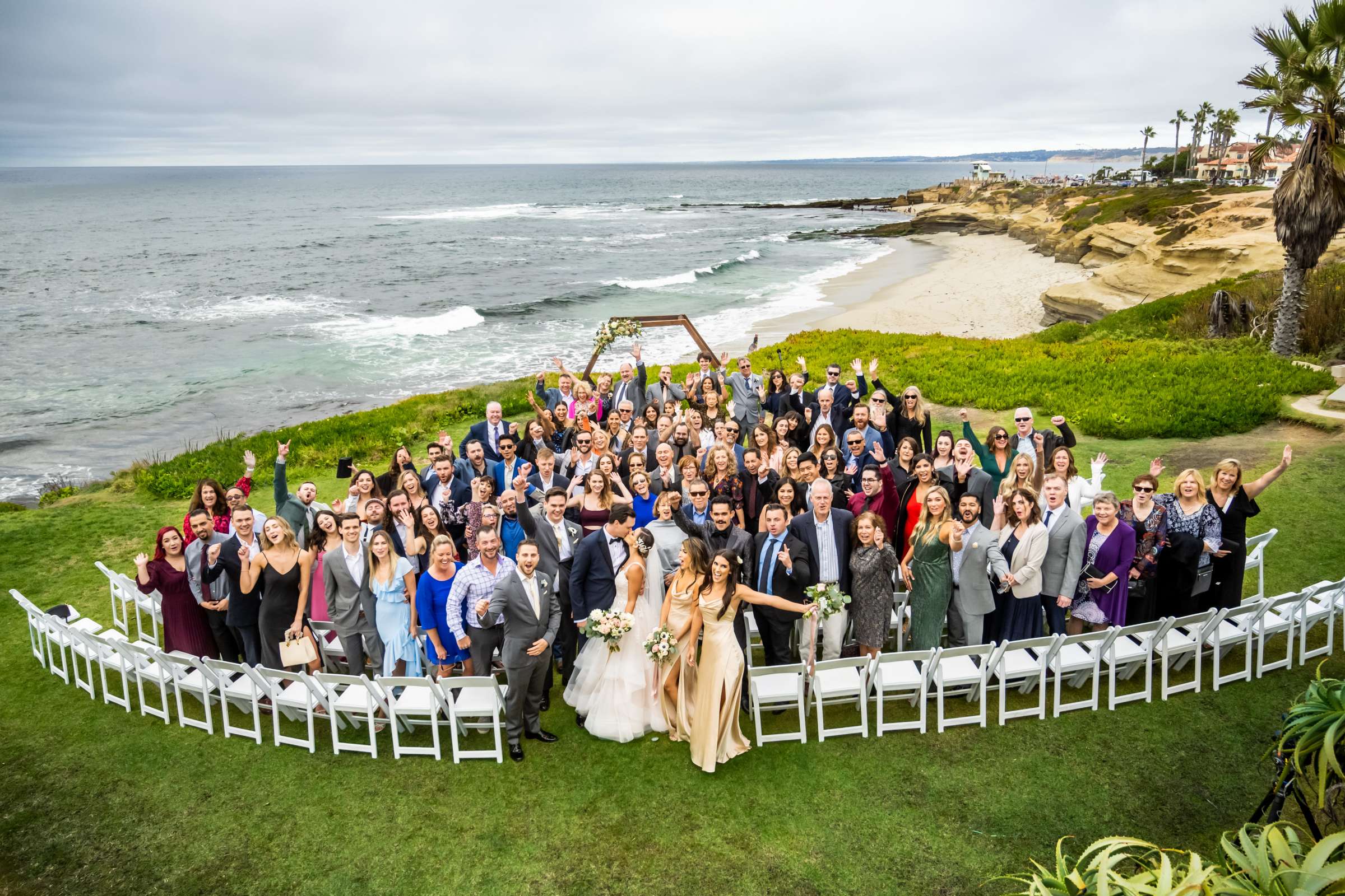 La Jolla Cove Rooftop Wedding coordinated by The Abbey Catering, Sabrina and Zachary Wedding Photo #22 by True Photography