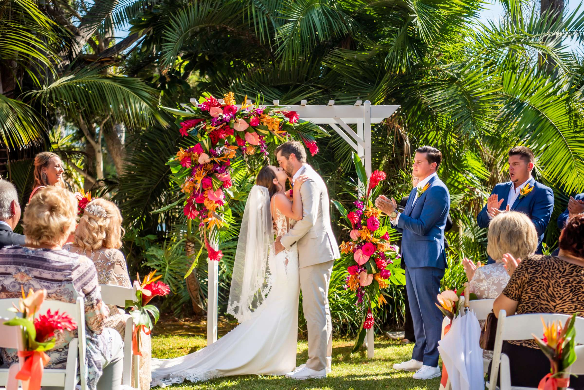 Paradise Point Wedding coordinated by Holly Kalkin Weddings, Tiffany and Tyler Wedding Photo #89 by True Photography