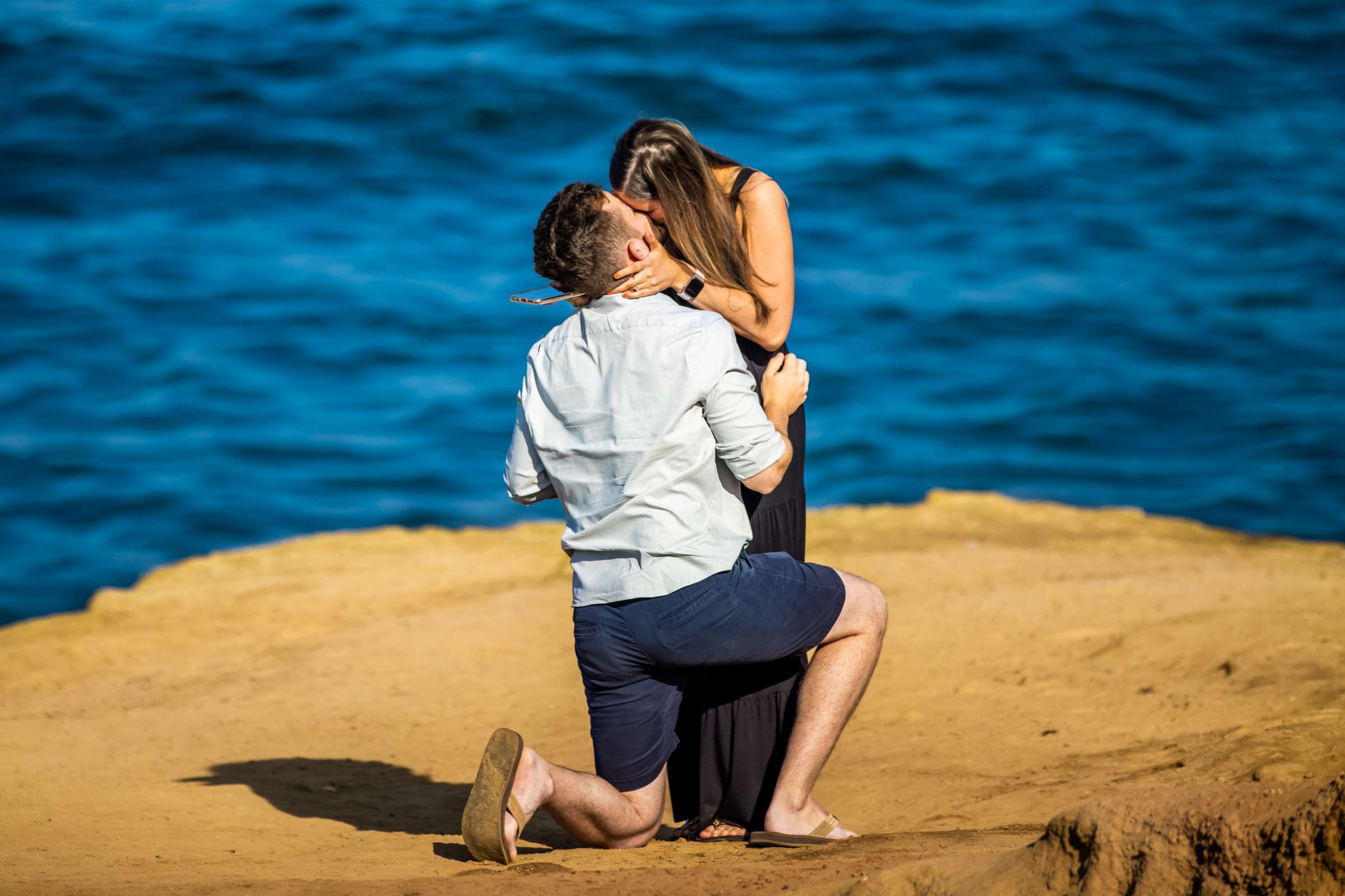 Sunset Cliffs Proposal, Ronnie R Proposal Photo #16 by True Photography