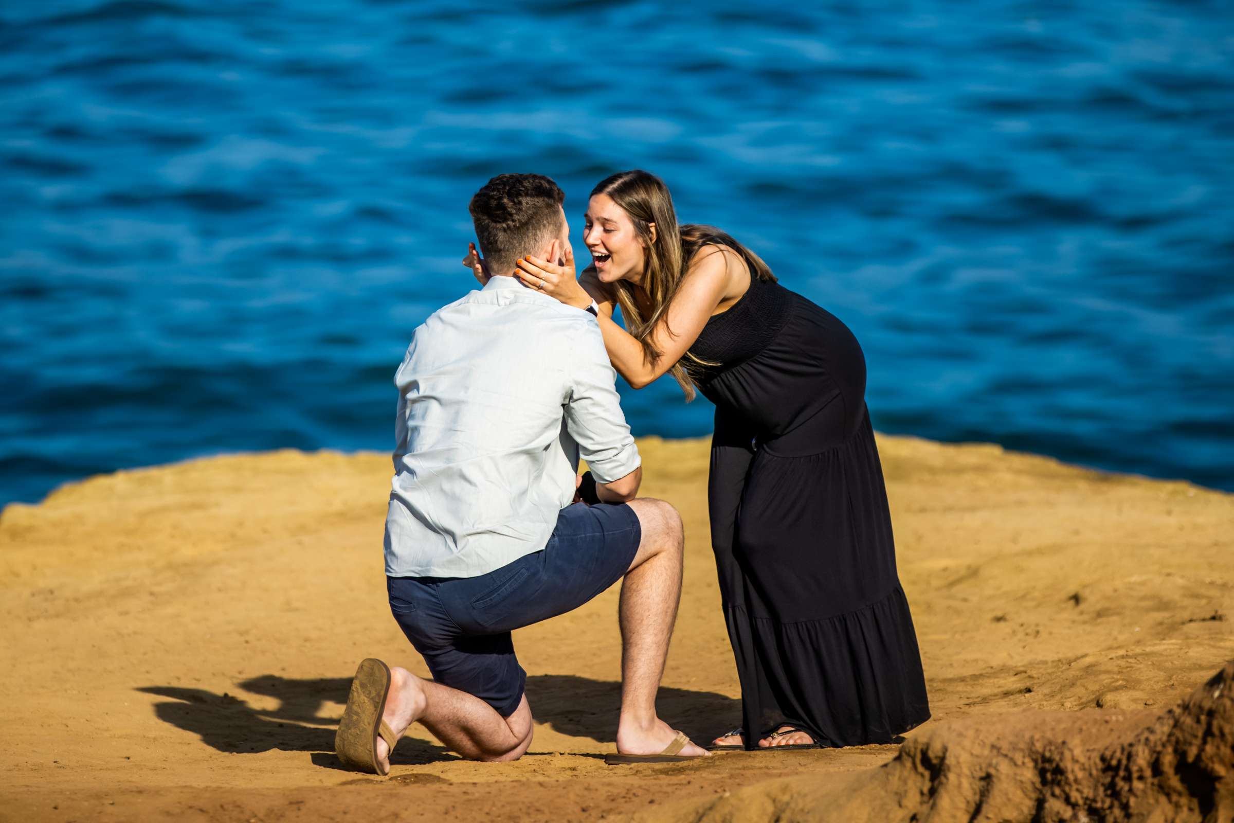 Sunset Cliffs Proposal, Ronnie R Proposal Photo #1 by True Photography