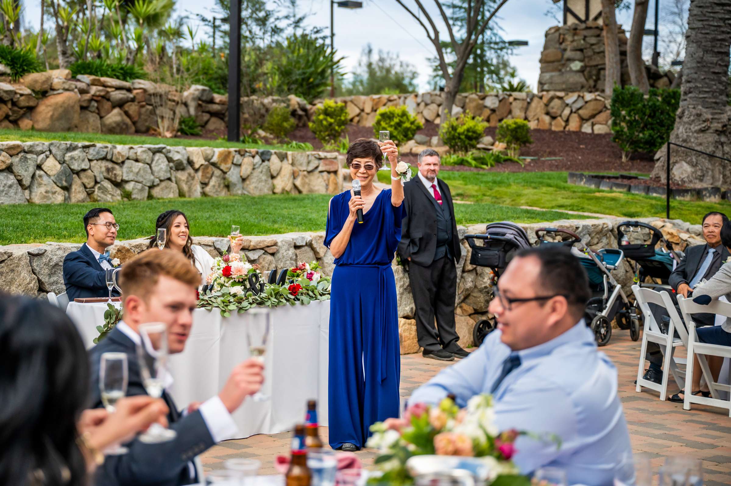 Mt Woodson Castle Wedding coordinated by Personal Touch Dining, Rebecca and Philip Wedding Photo #85 by True Photography