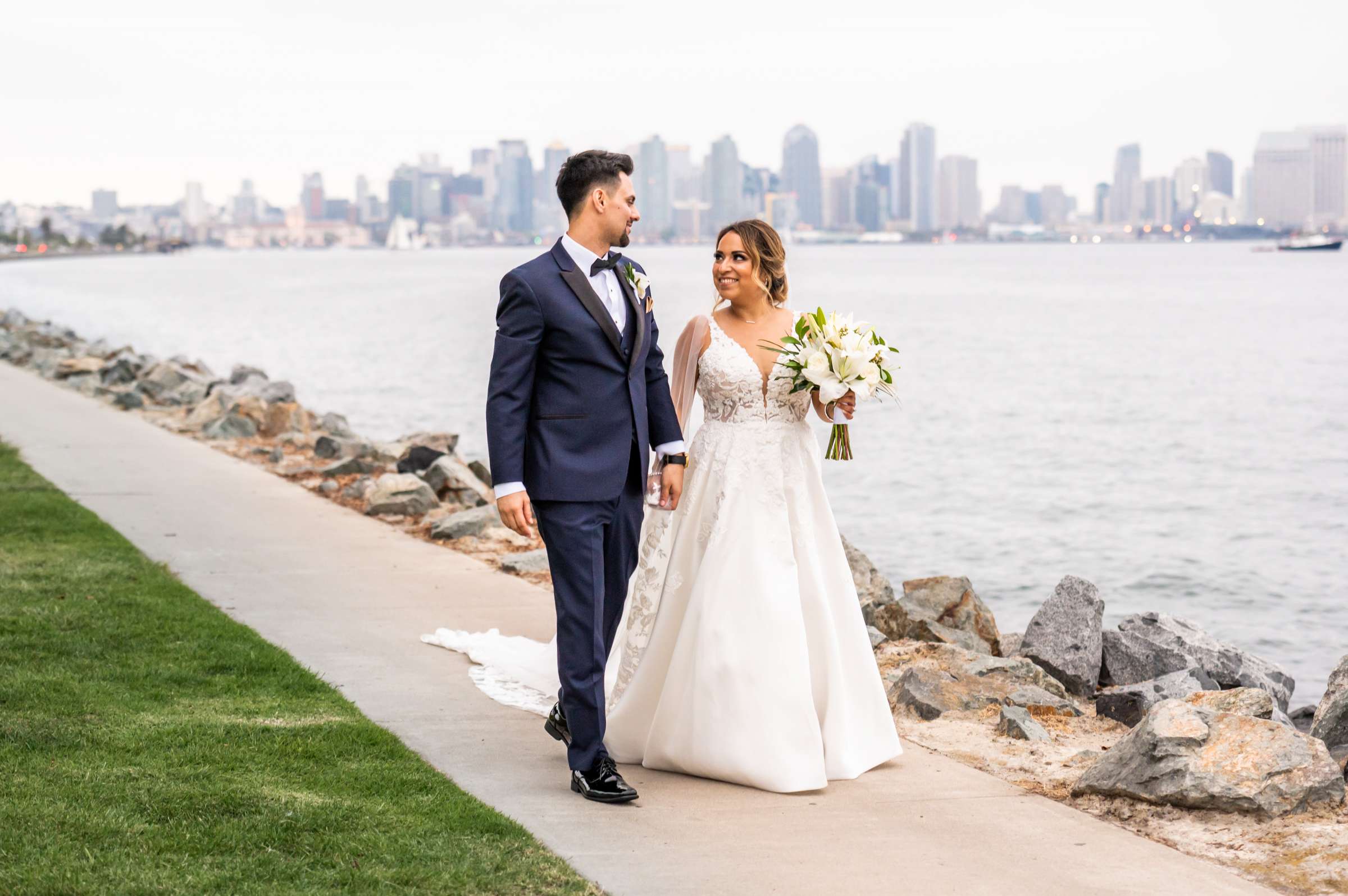 Harbor View Loft Wedding, Vanessa and Steven Wedding Photo #4 by True Photography