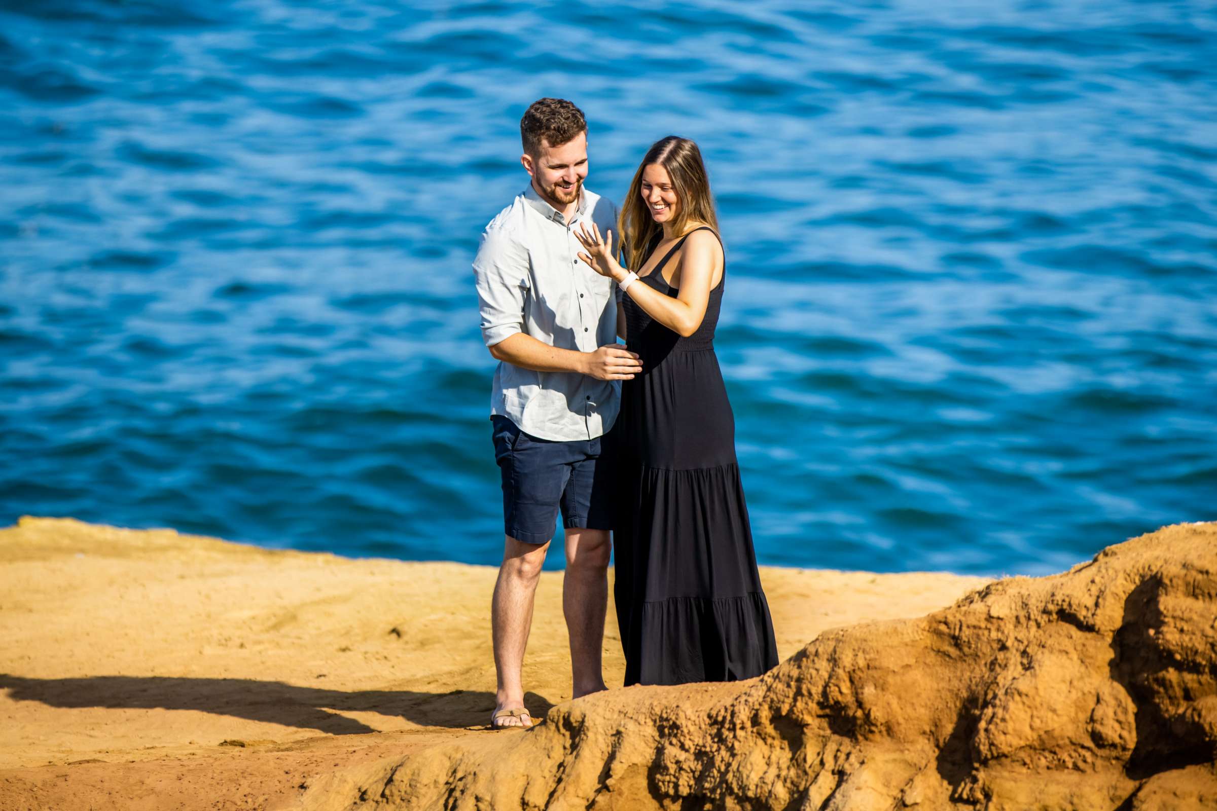 Sunset Cliffs Proposal, Ronnie R Proposal Photo #17 by True Photography