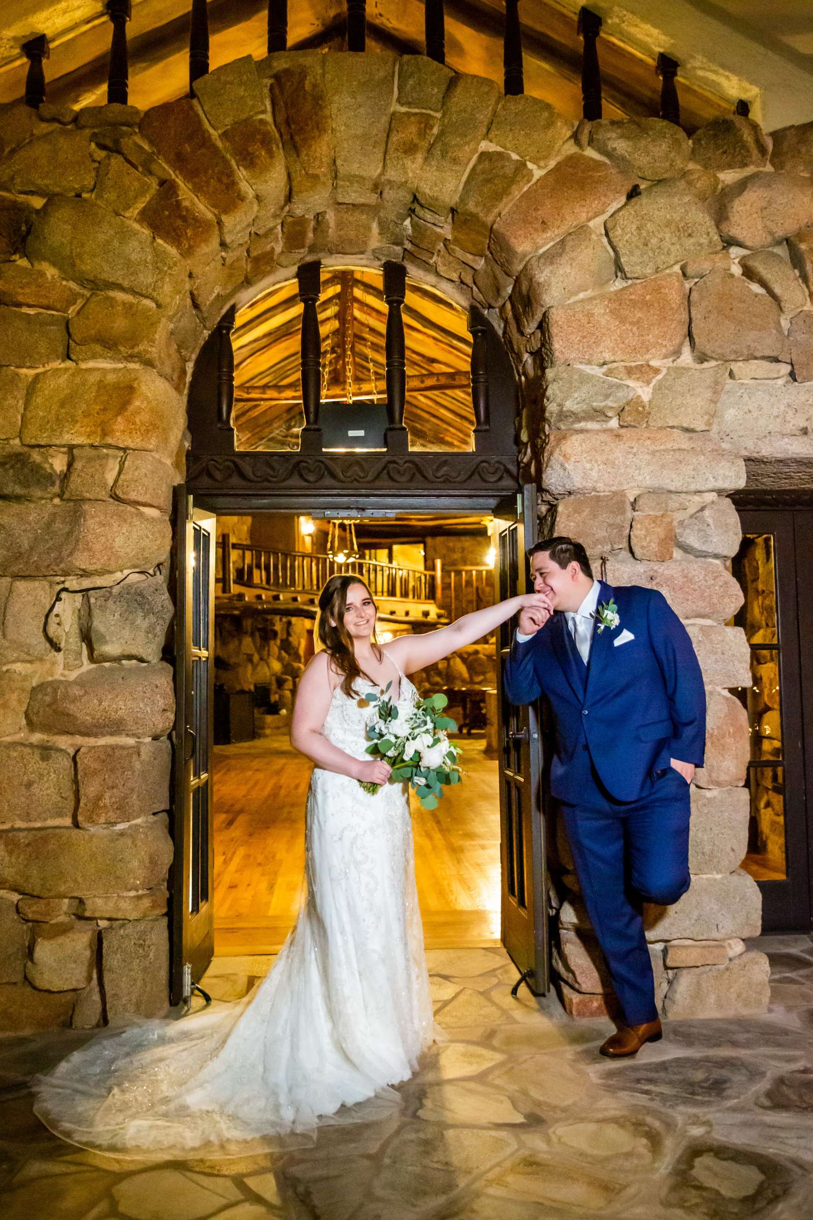Mt Woodson Castle Wedding coordinated by Personal Touch Dining, Kady and Josue Wedding Photo #12 by True Photography