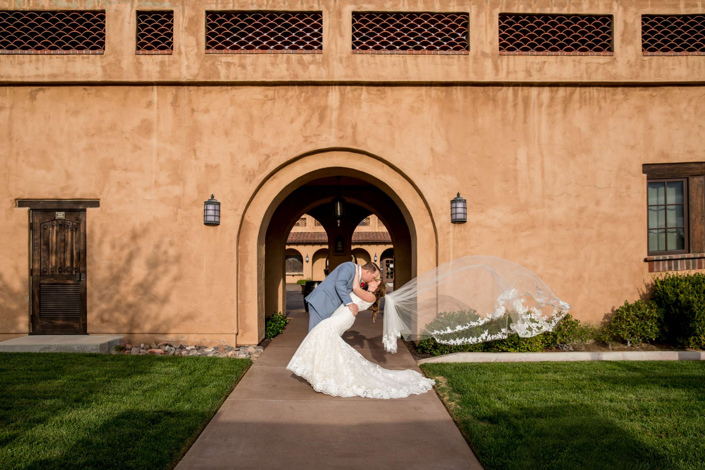 Ponte Estate Winery Wedding, Tina and Brett Wedding Photo #1 by True Photography