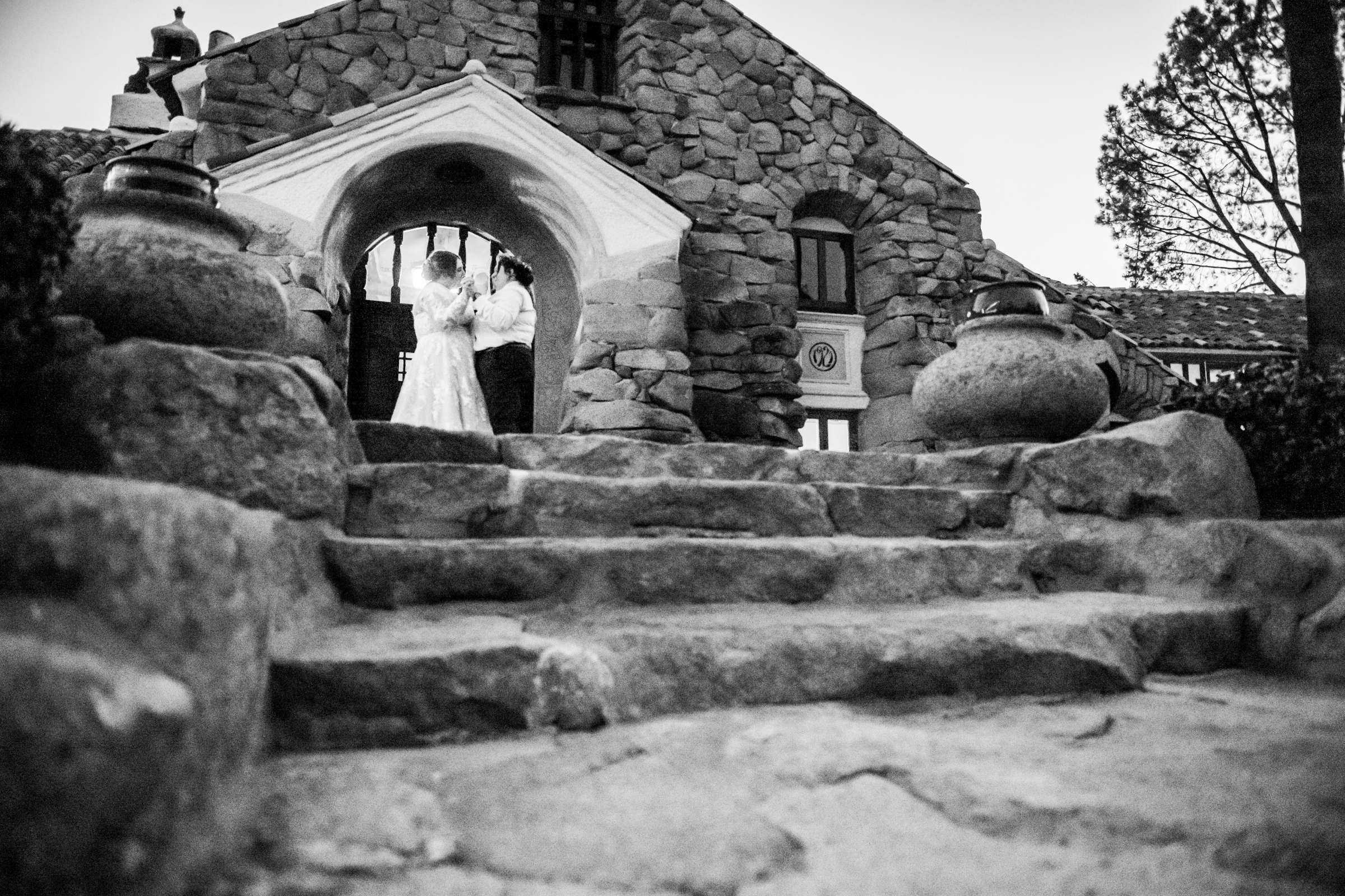 Mt Woodson Castle Wedding coordinated by Personal Touch Dining, Courtney and Aly Wedding Photo #135 by True Photography