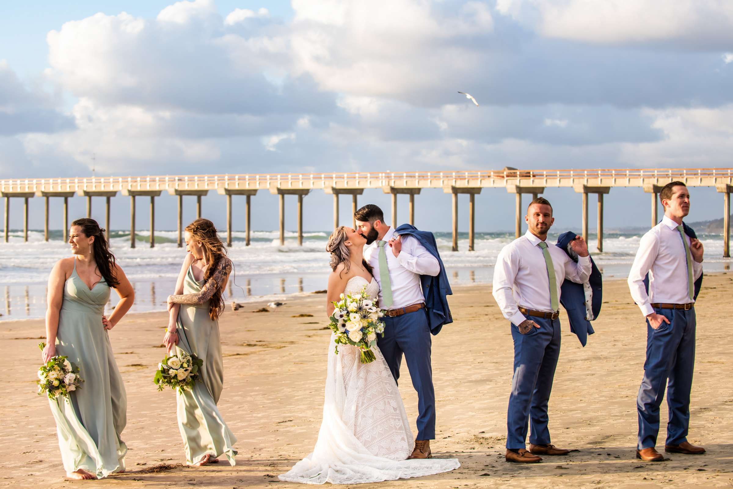 Scripps Seaside Forum Wedding coordinated by First Comes Love Weddings & Events, Morgan and Brian Wedding Photo #23 by True Photography