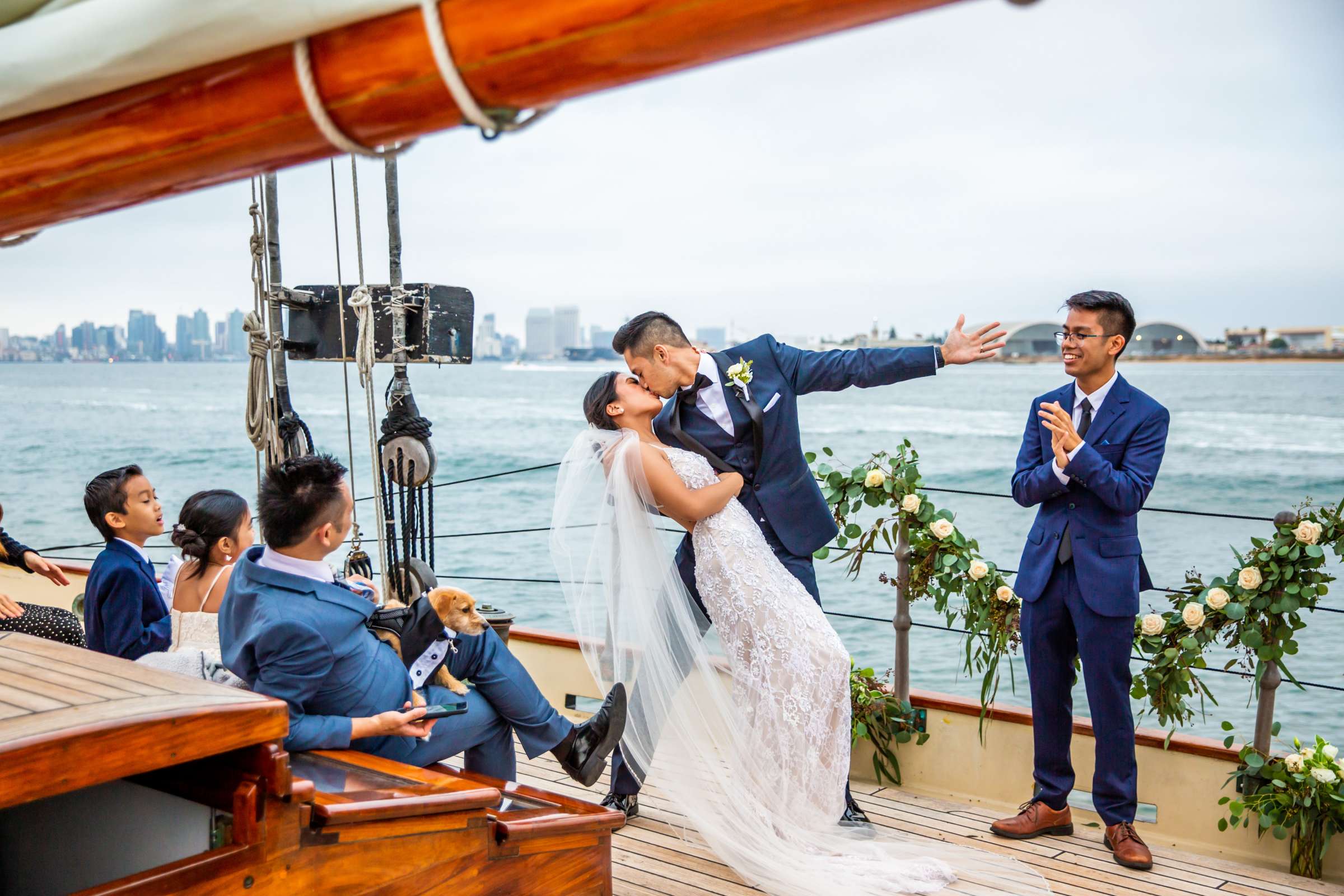 The America - Next Level Sailing Wedding, Johanna and Jogin Wedding Photo #24 by True Photography