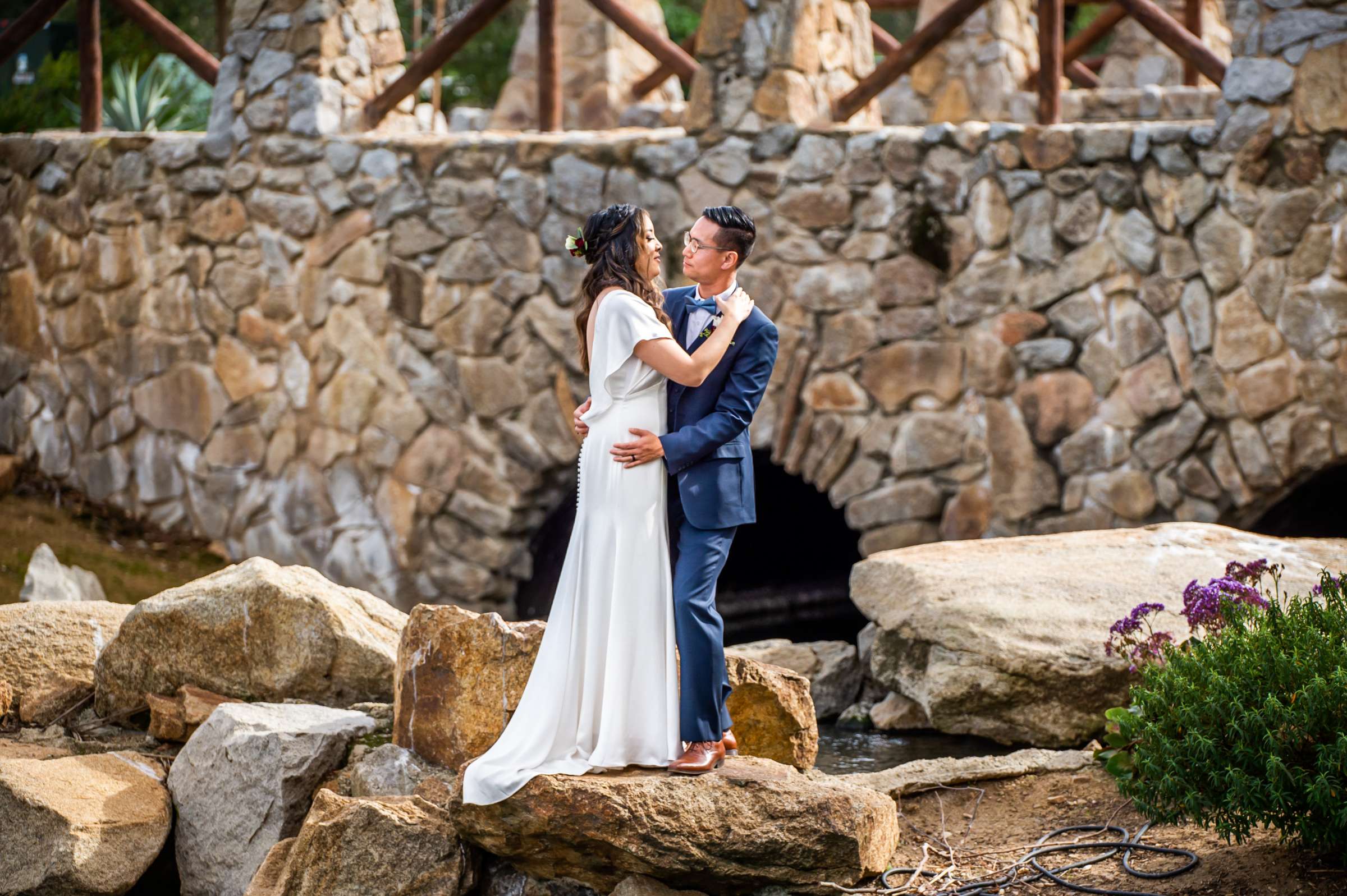 Mt Woodson Castle Wedding coordinated by Personal Touch Dining, Rebecca and Philip Wedding Photo #75 by True Photography